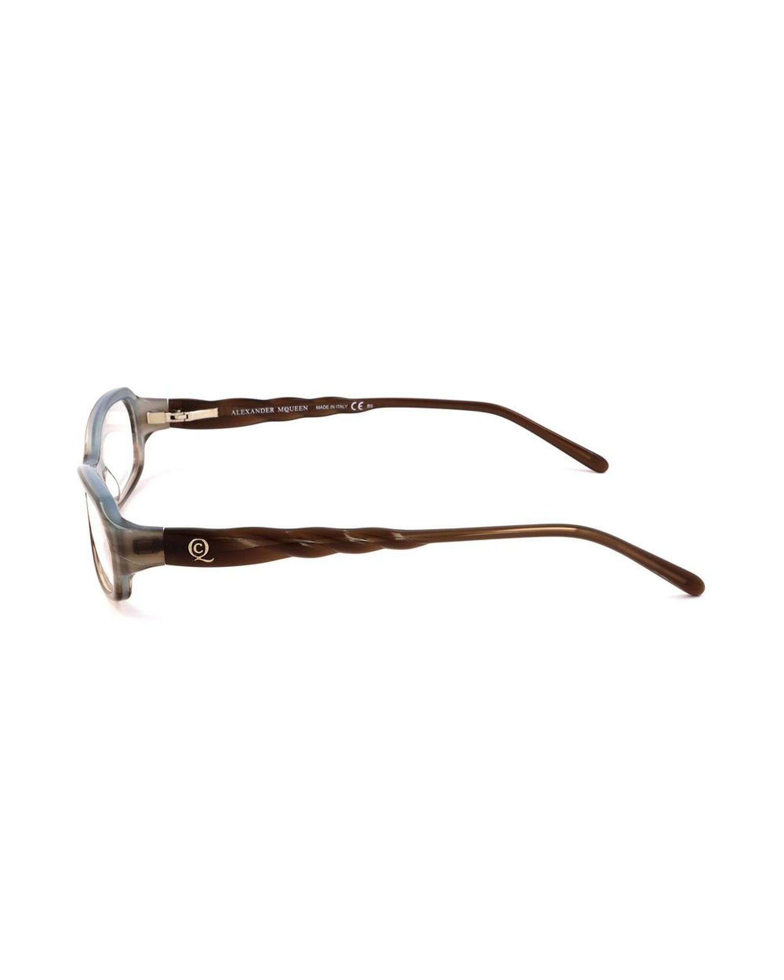 Alexander McQueen Women's Brown Acetate Frames - One Size 3