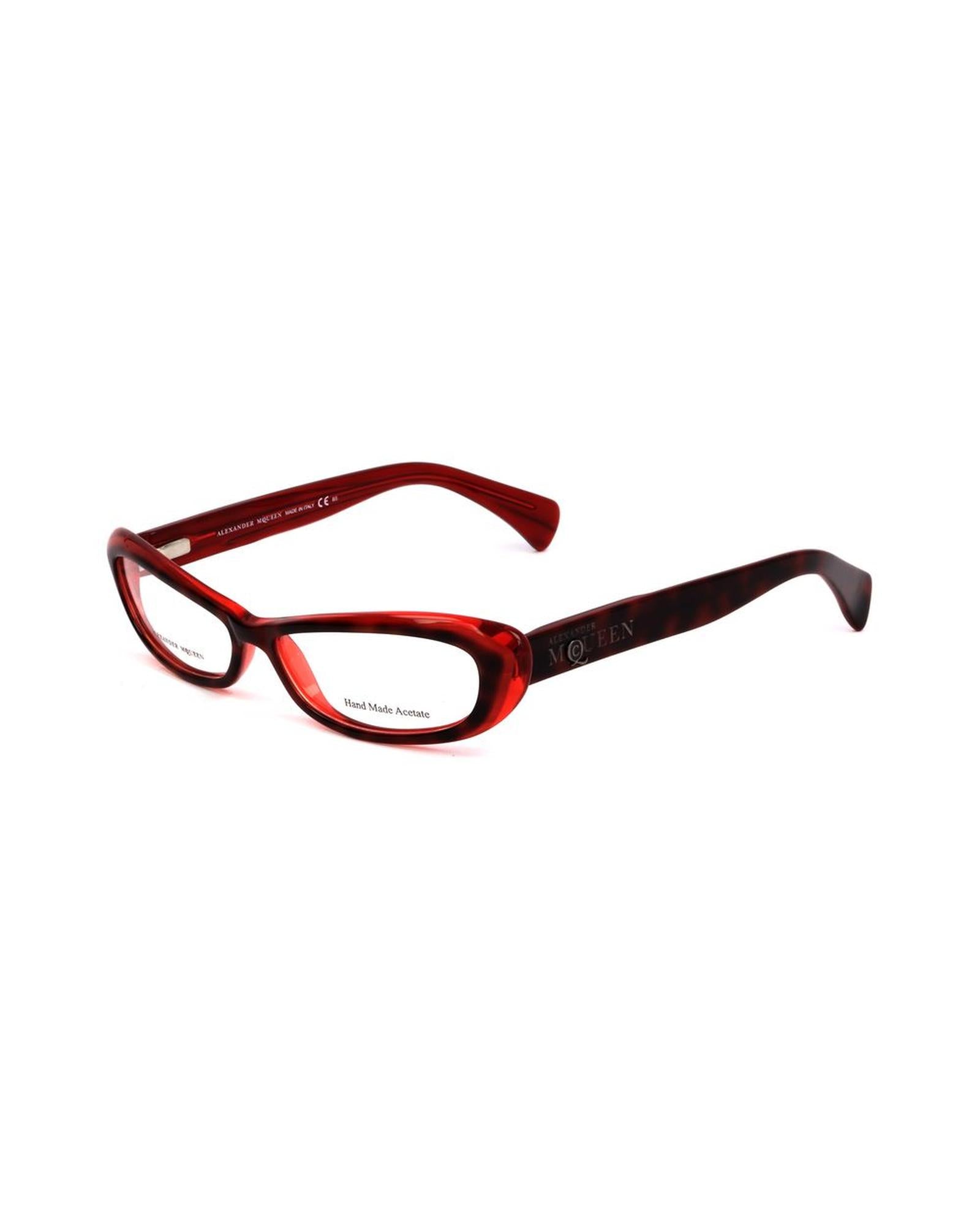 Alexander McQueen Women's Red Acetate Frames - One Size