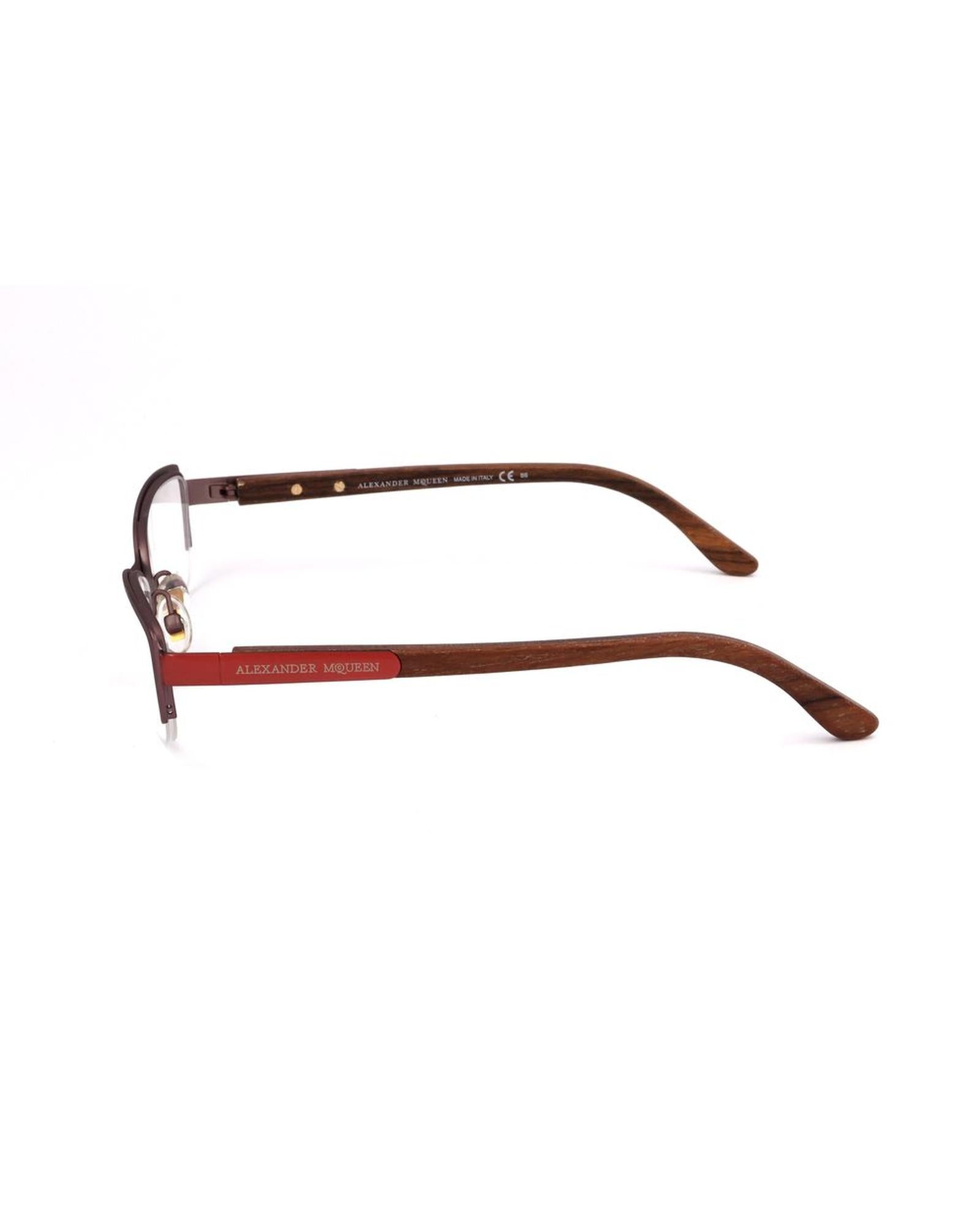 Alexander McQueen Women's Bicolor Metal Frames - One Size 3