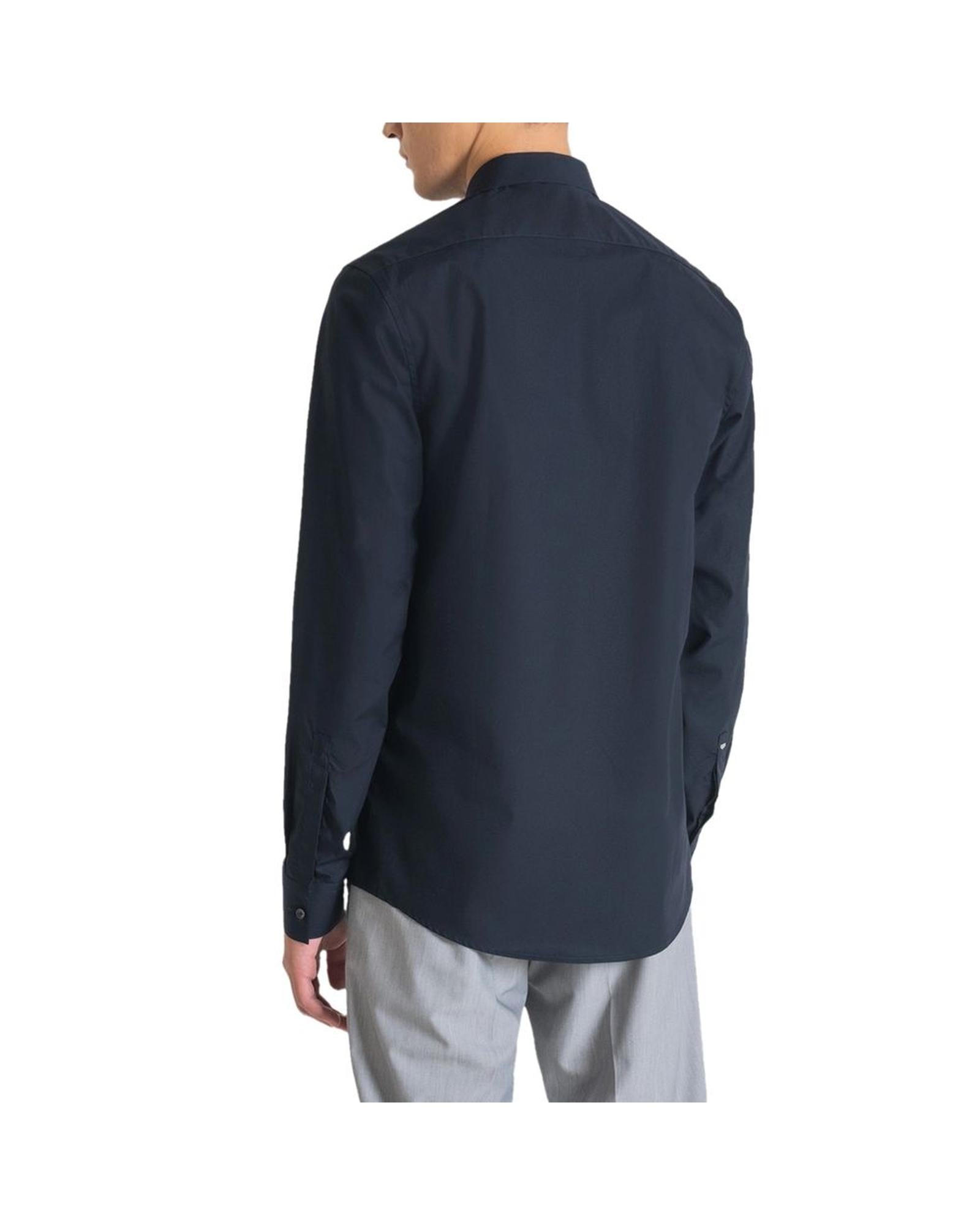 Antony Morato Men's Blue Cotton Shirt - 48 IT