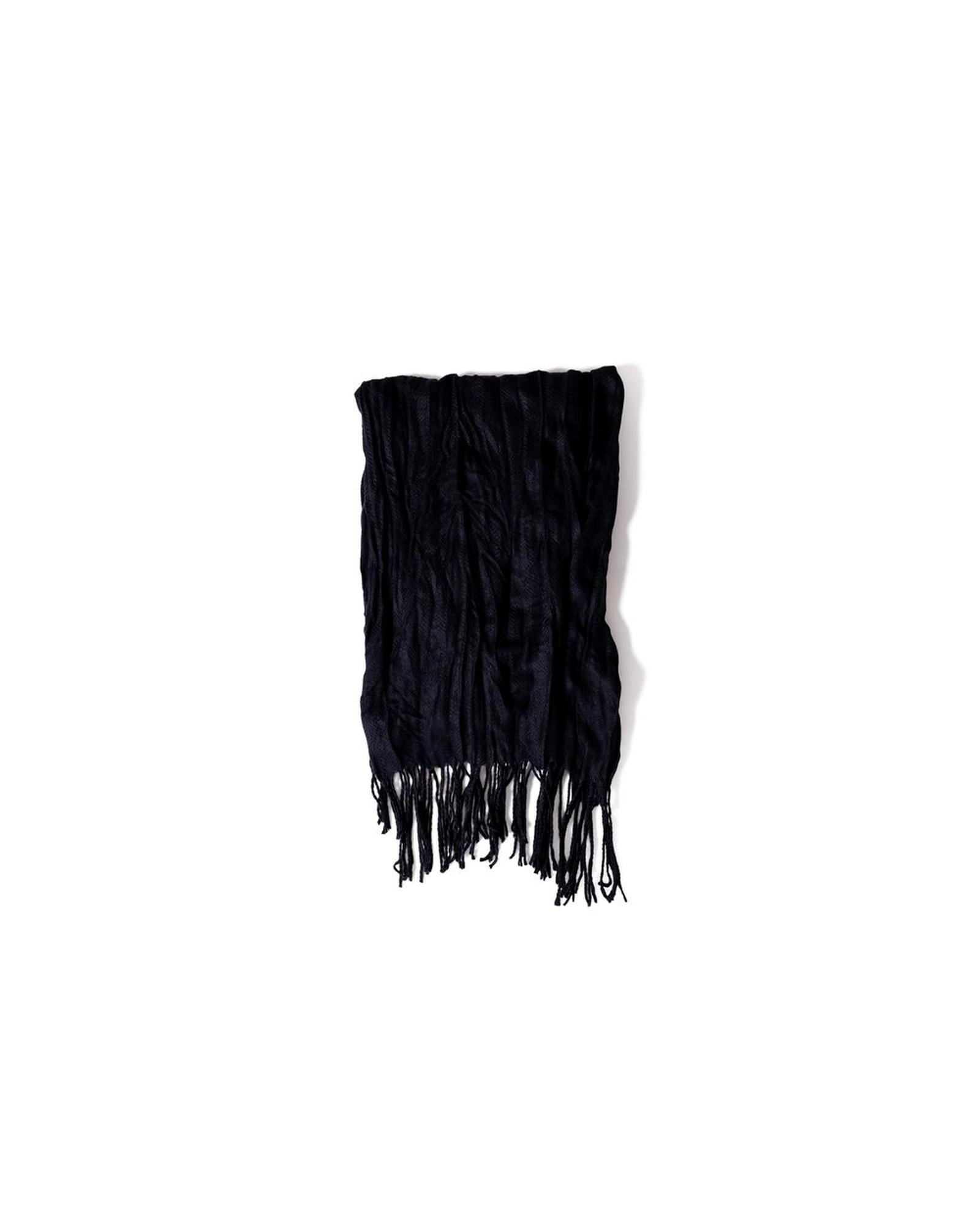 Antony Morato Men's Black Polyester Scarf - One Size