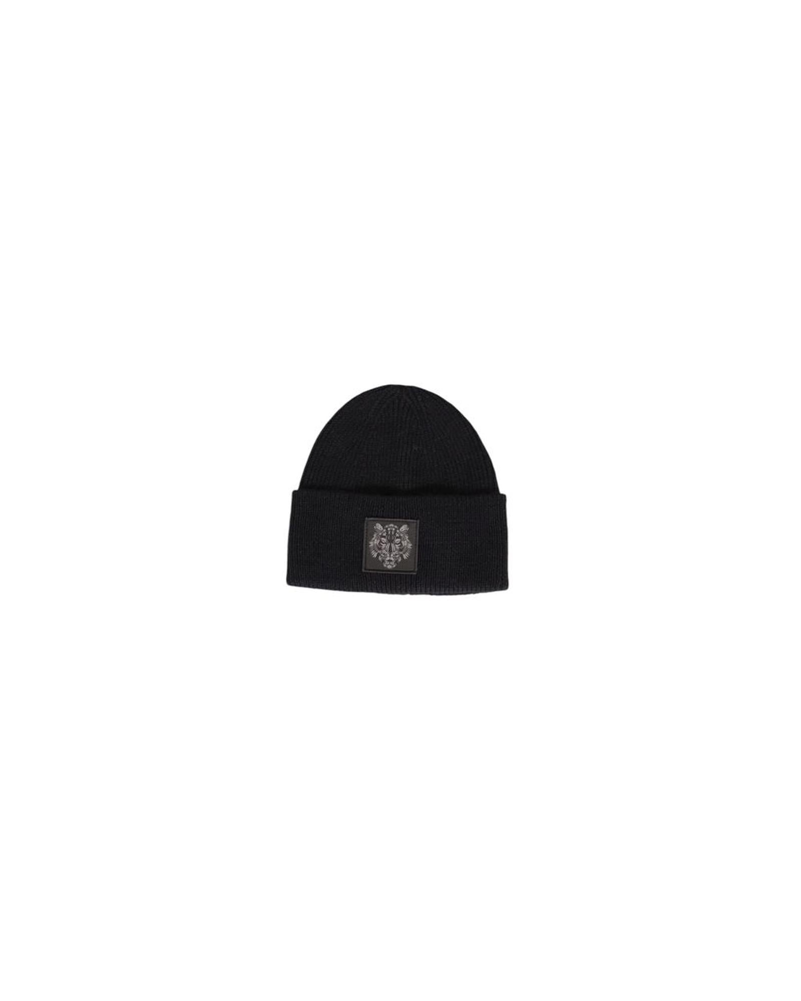 Antony Morato Men's Black Wool Hats & Cap - One Size