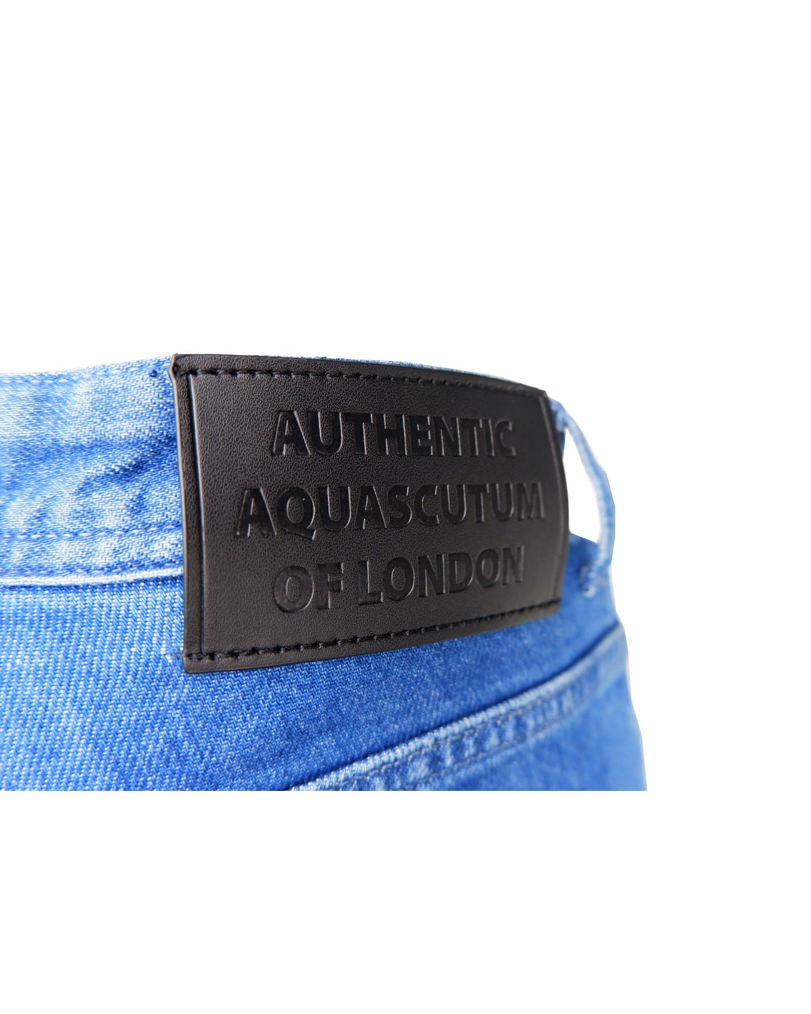 Aquascutum Cotton Denim Jeans with 5-Pocket Design W32 US Men 3