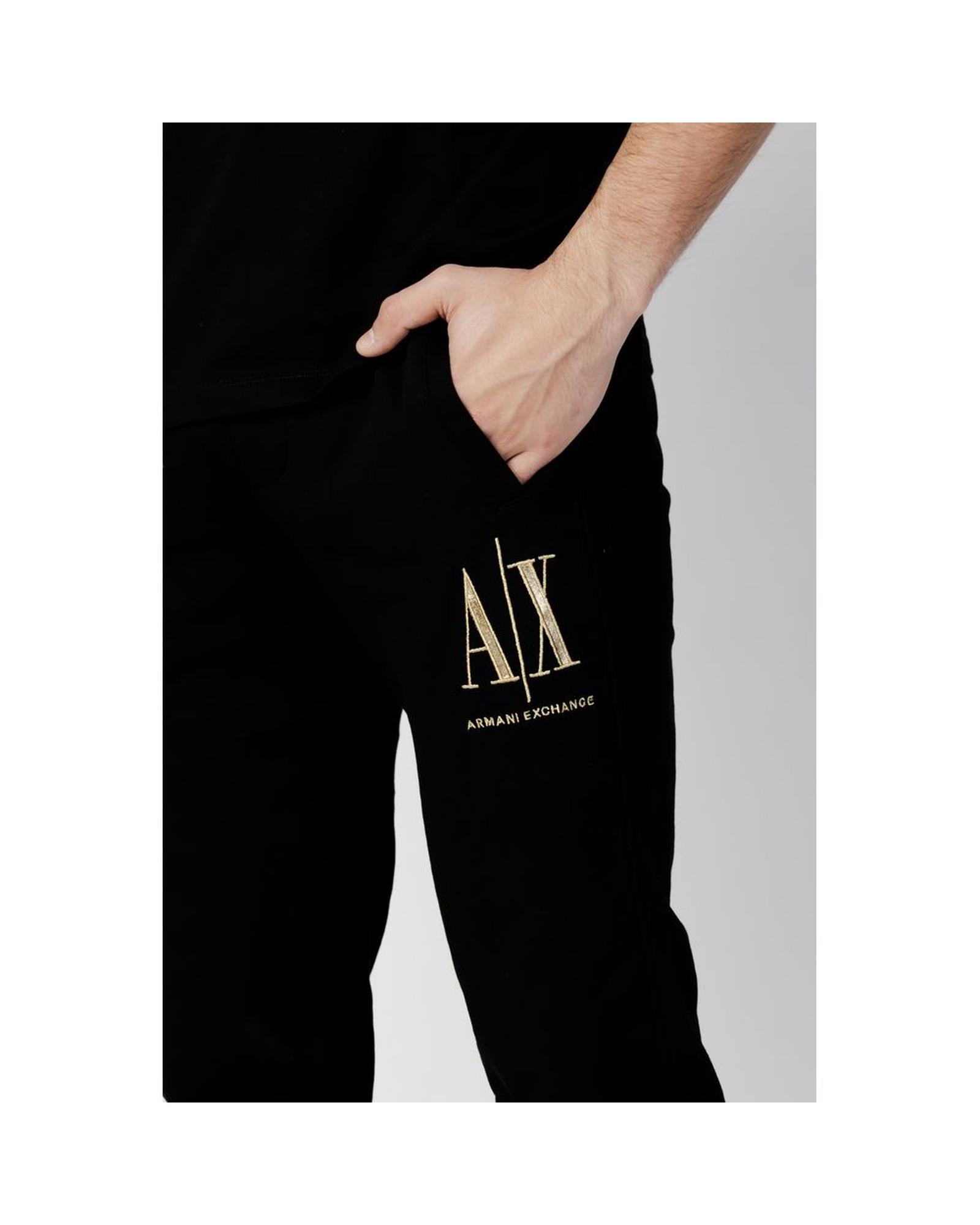 Armani Exchange Men's Black Cotton Jeans & Pant - 42 IT 4