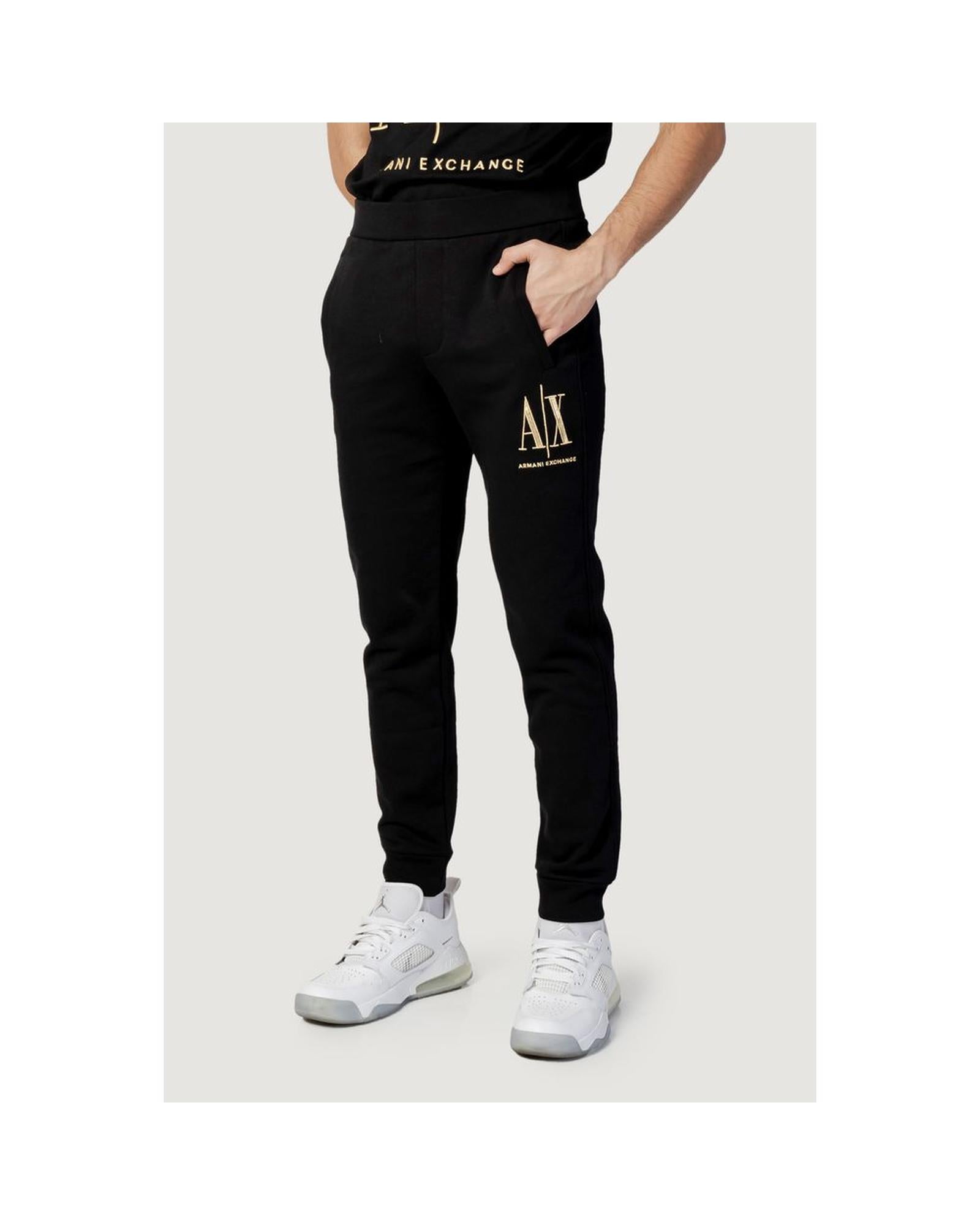 Armani Exchange Men's Black Cotton Jeans & Pant - 44 IT 5