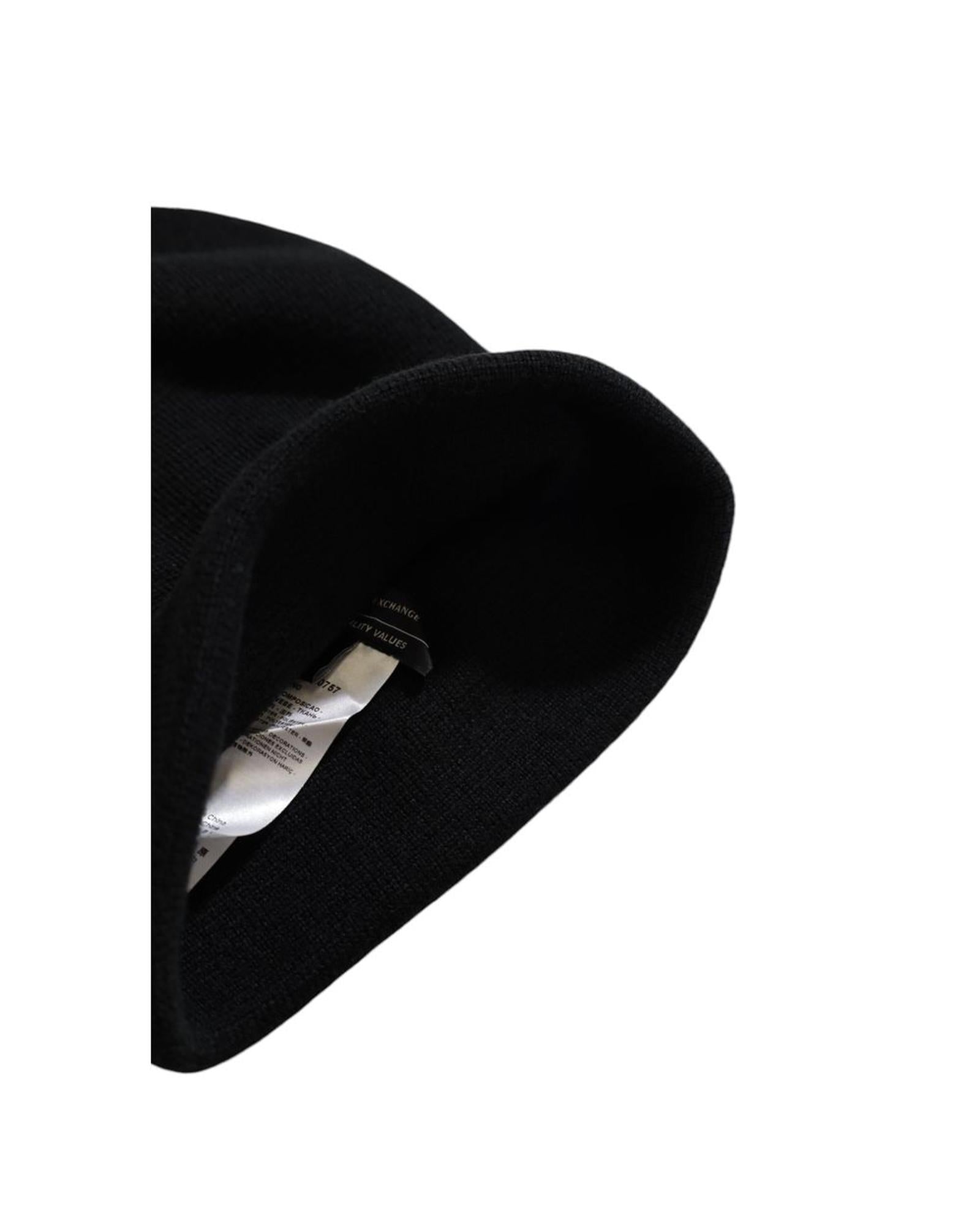 Armani Exchange Men's Black Polyester Hats & Cap - One Size 4