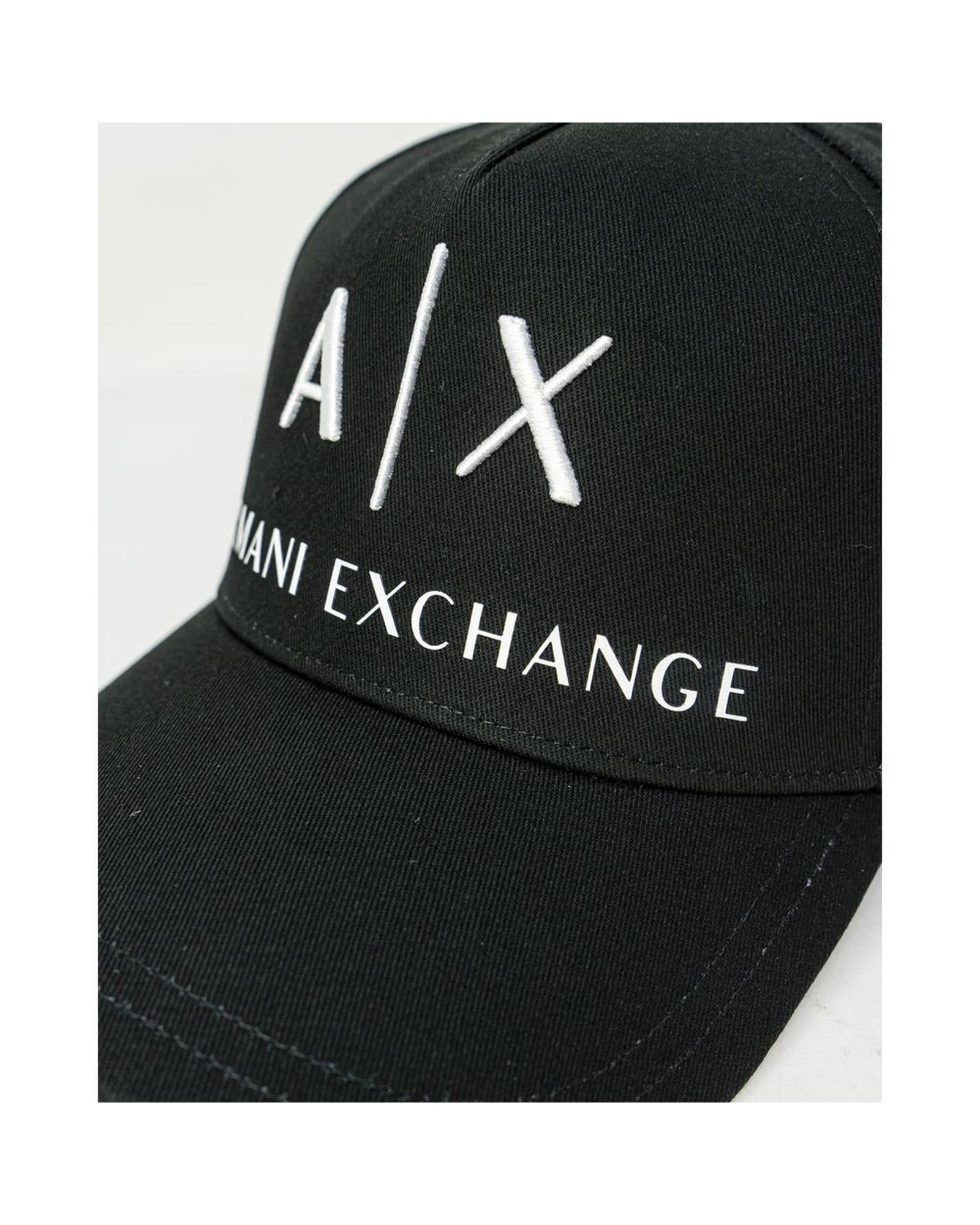 Armani Exchange Men's Black Cotton Hats & Cap - One Size 3