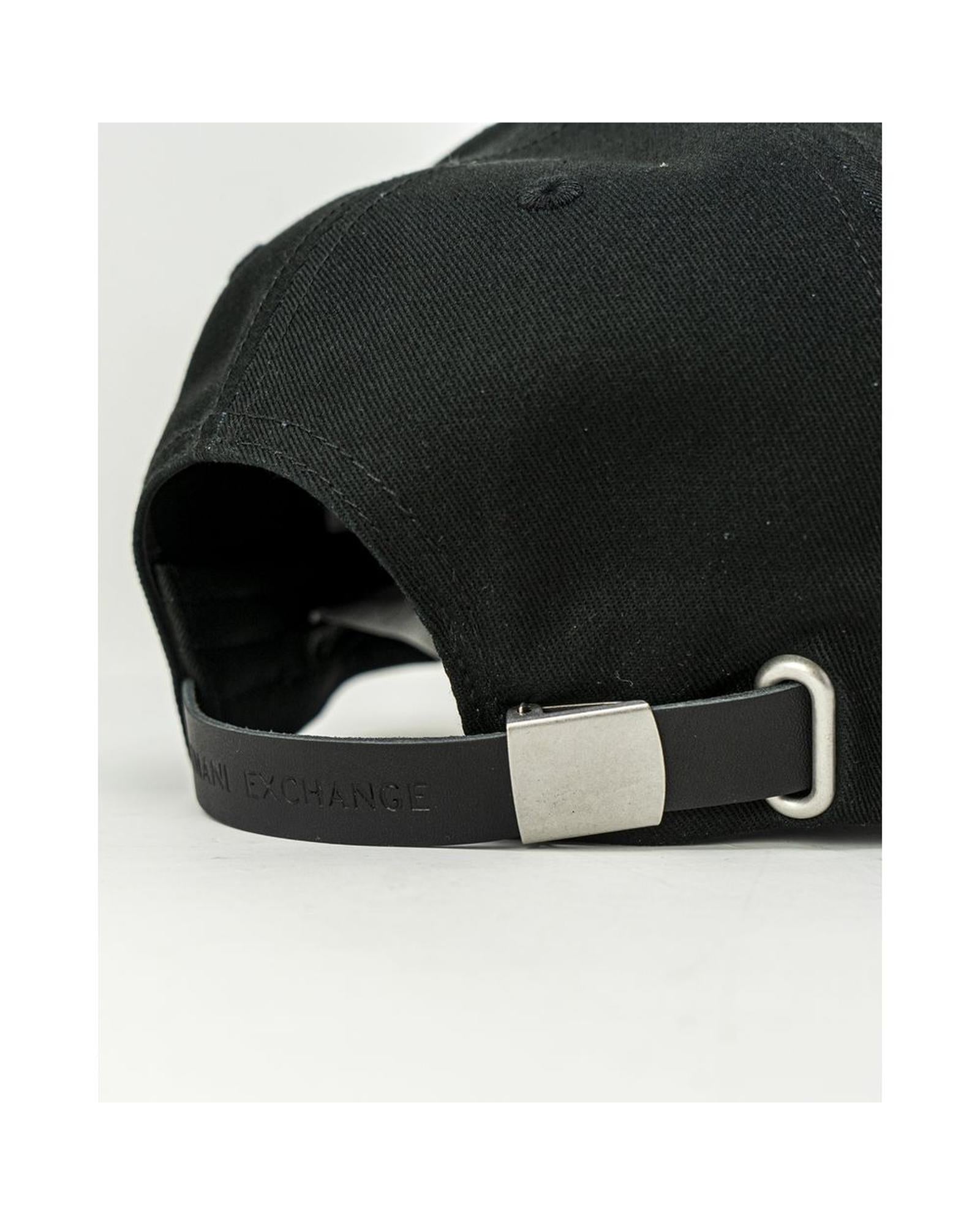 Armani Exchange Men's Black Cotton Hats & Cap - One Size 4