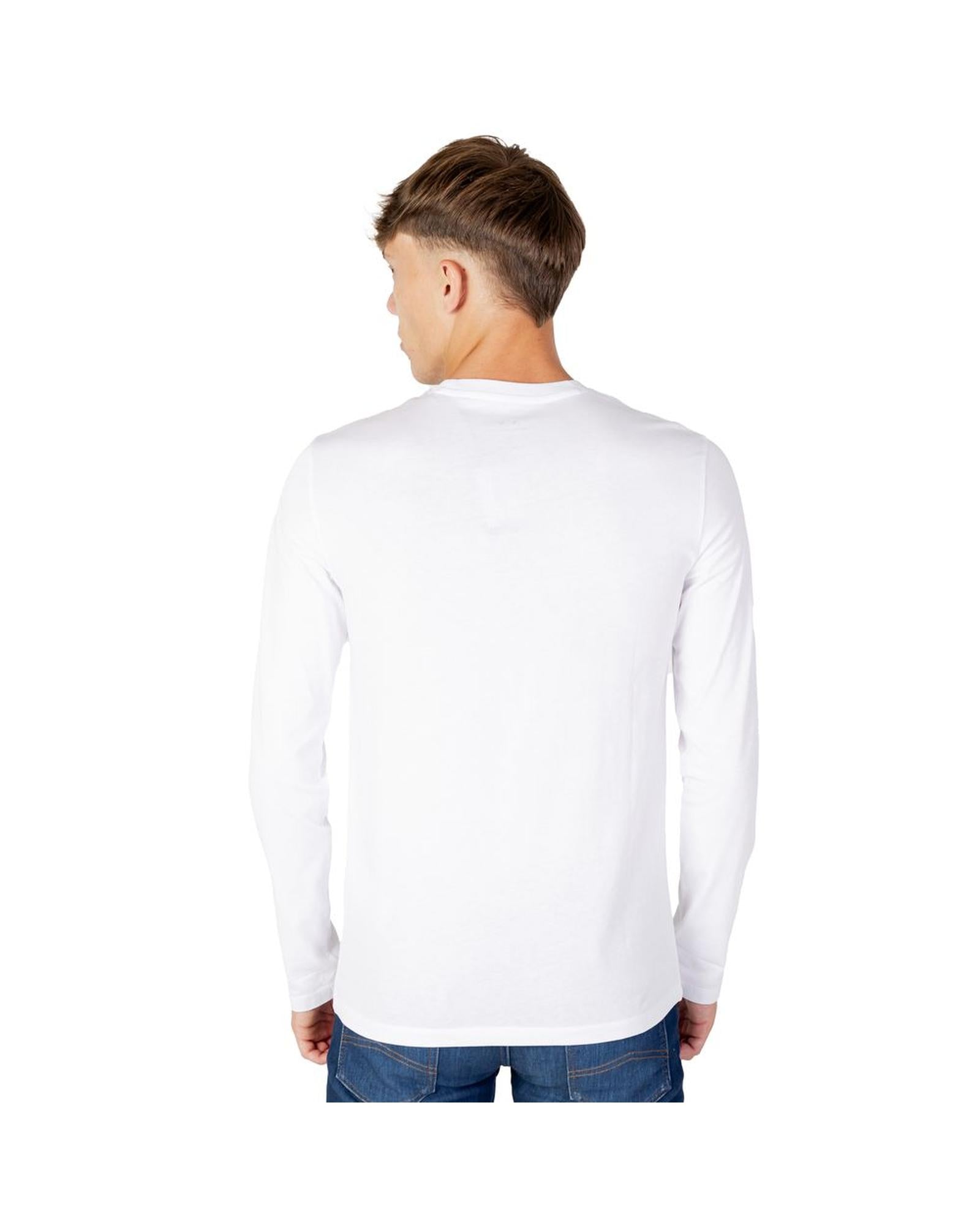 Armani Exchange Men's White Cotton Shirt - 54 IT
