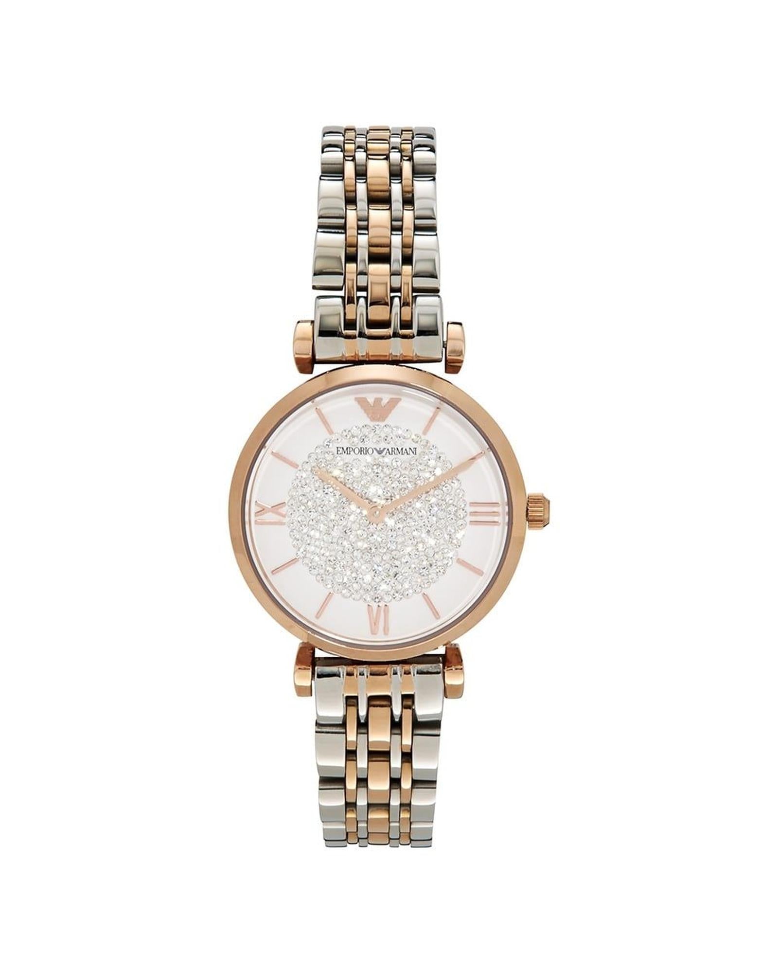 Armani Women's Silver Steel Watch - One Size