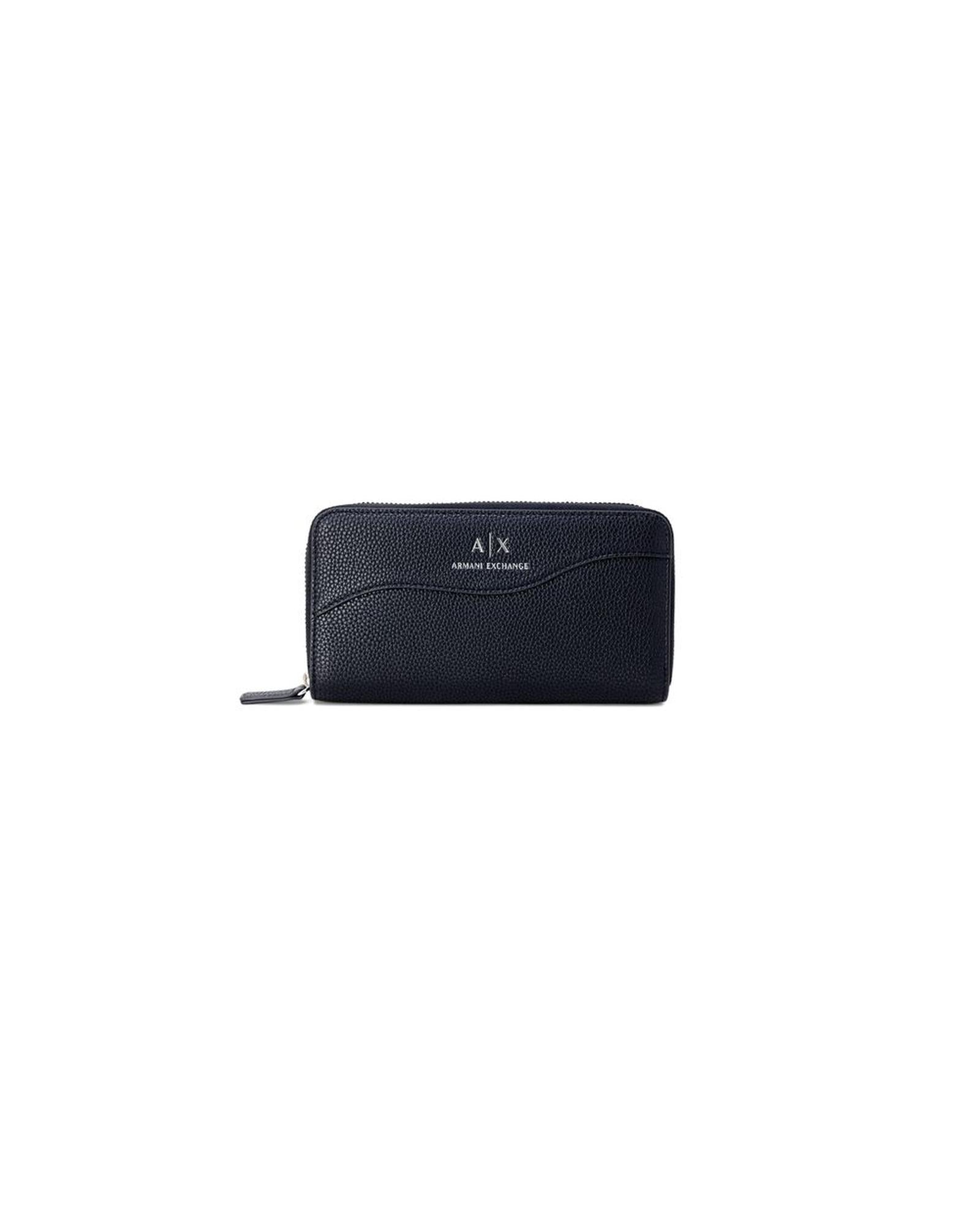 Armani Exchange Men's Black Polyethylene Wallet - One Size