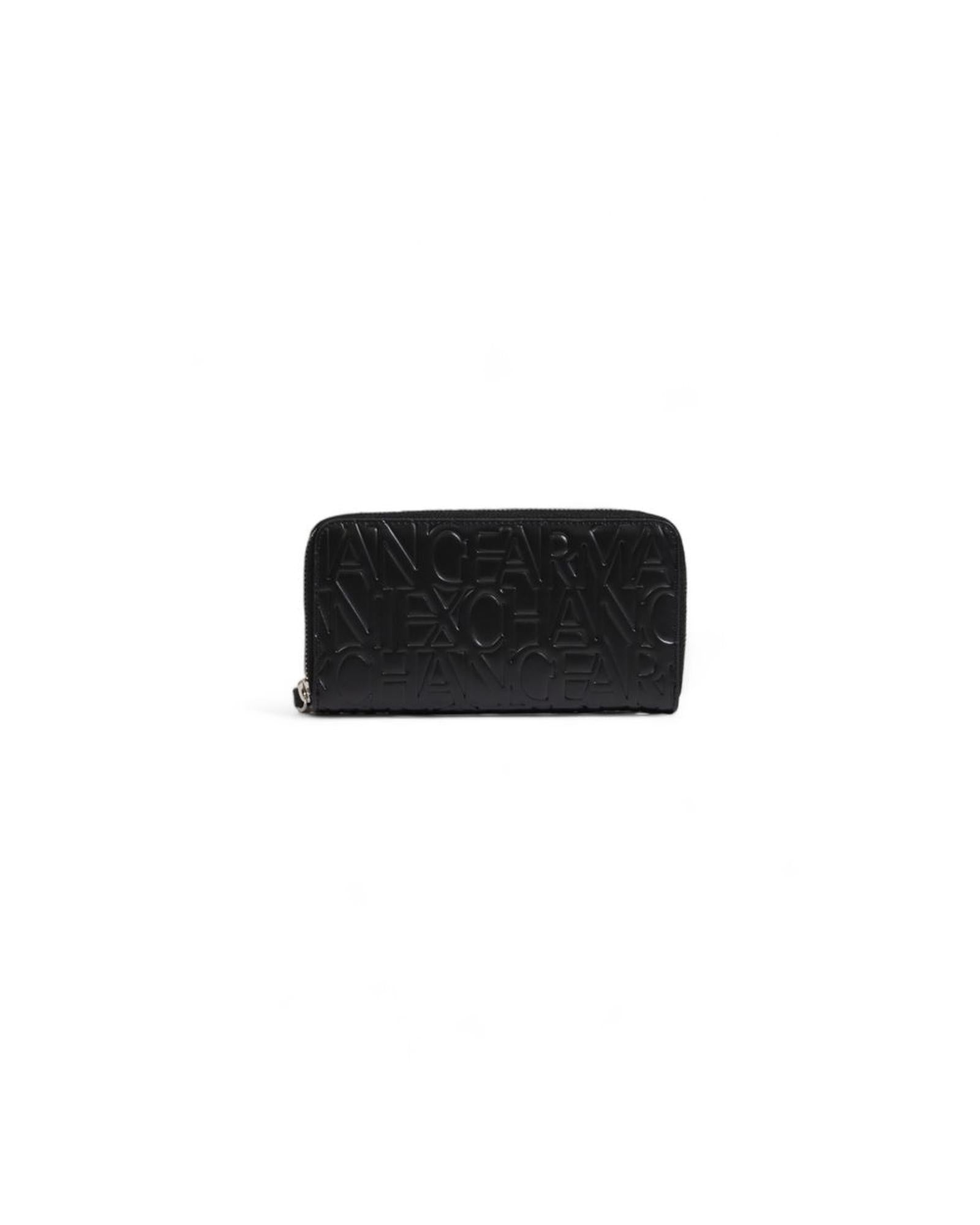 Armani Exchange Men's Black Polyethylene Wallet - One Size