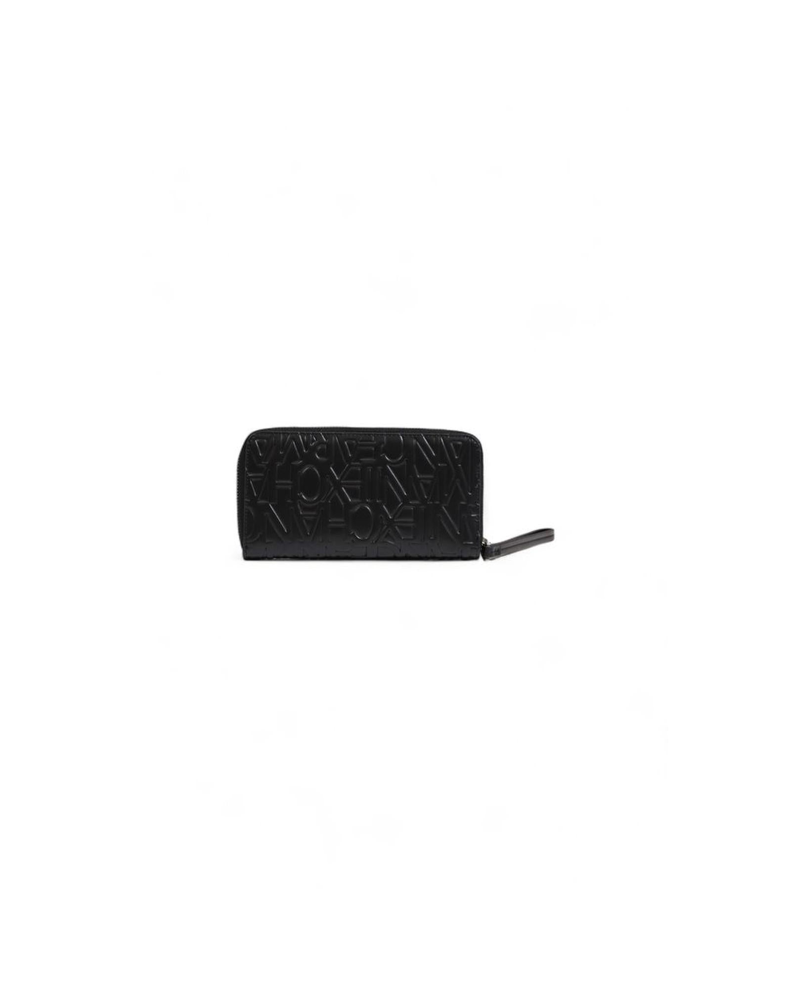 Armani Exchange Men's Black Polyethylene Wallet - One Size