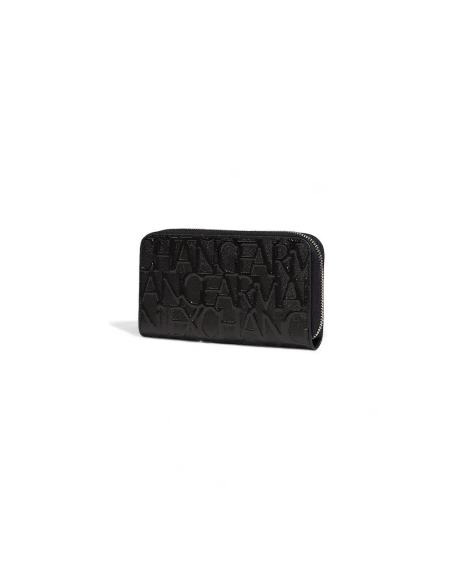 Armani Exchange Men's Black Polyester Wallet - One Size