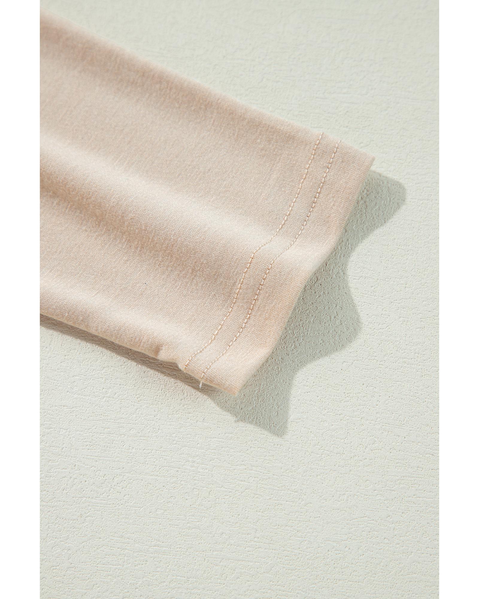 Parchment Split Long Cardigan and Skinny Pants Lounge Set - M 5