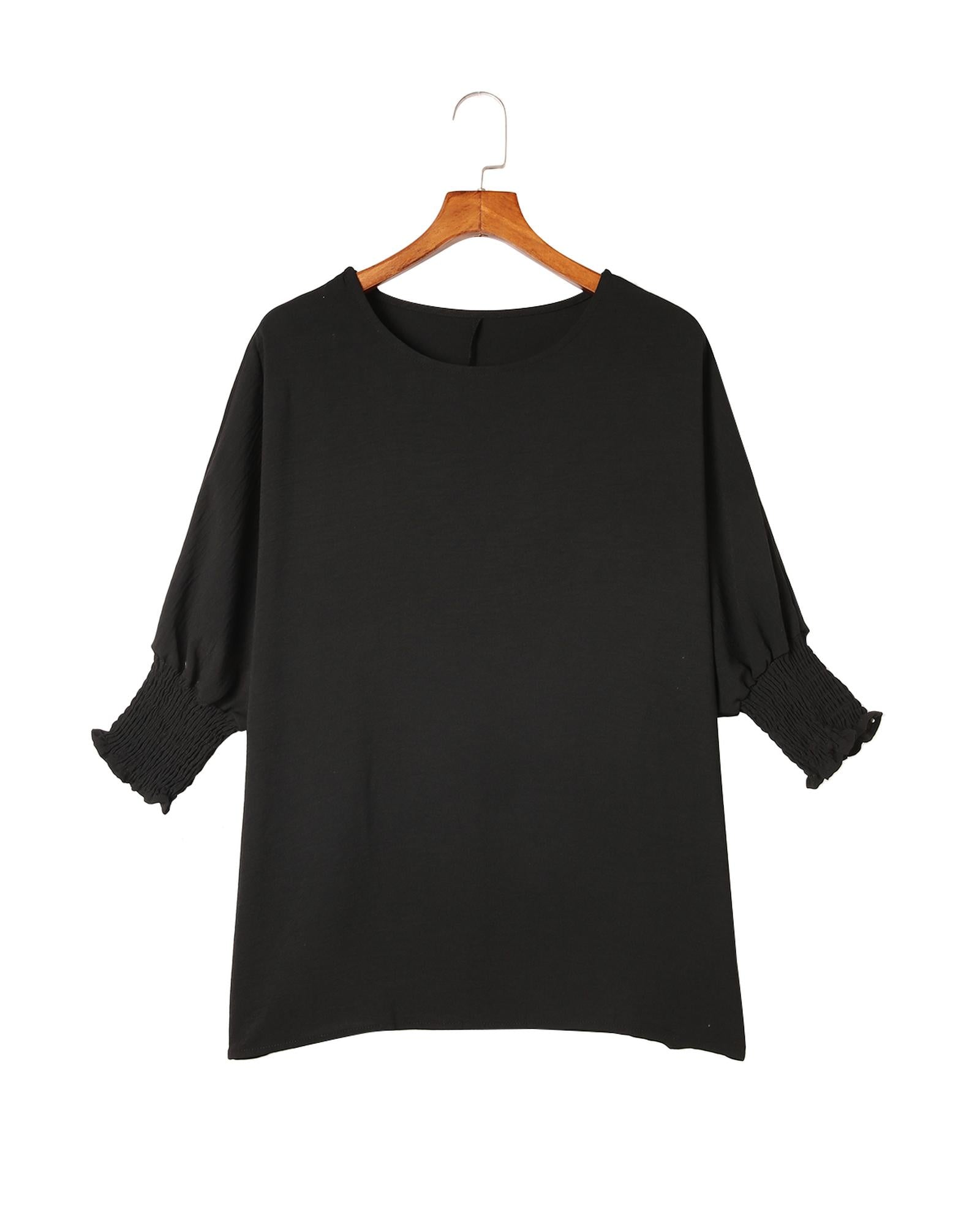 Azura Exchange Smocked Wrist Shift Top - XL 8