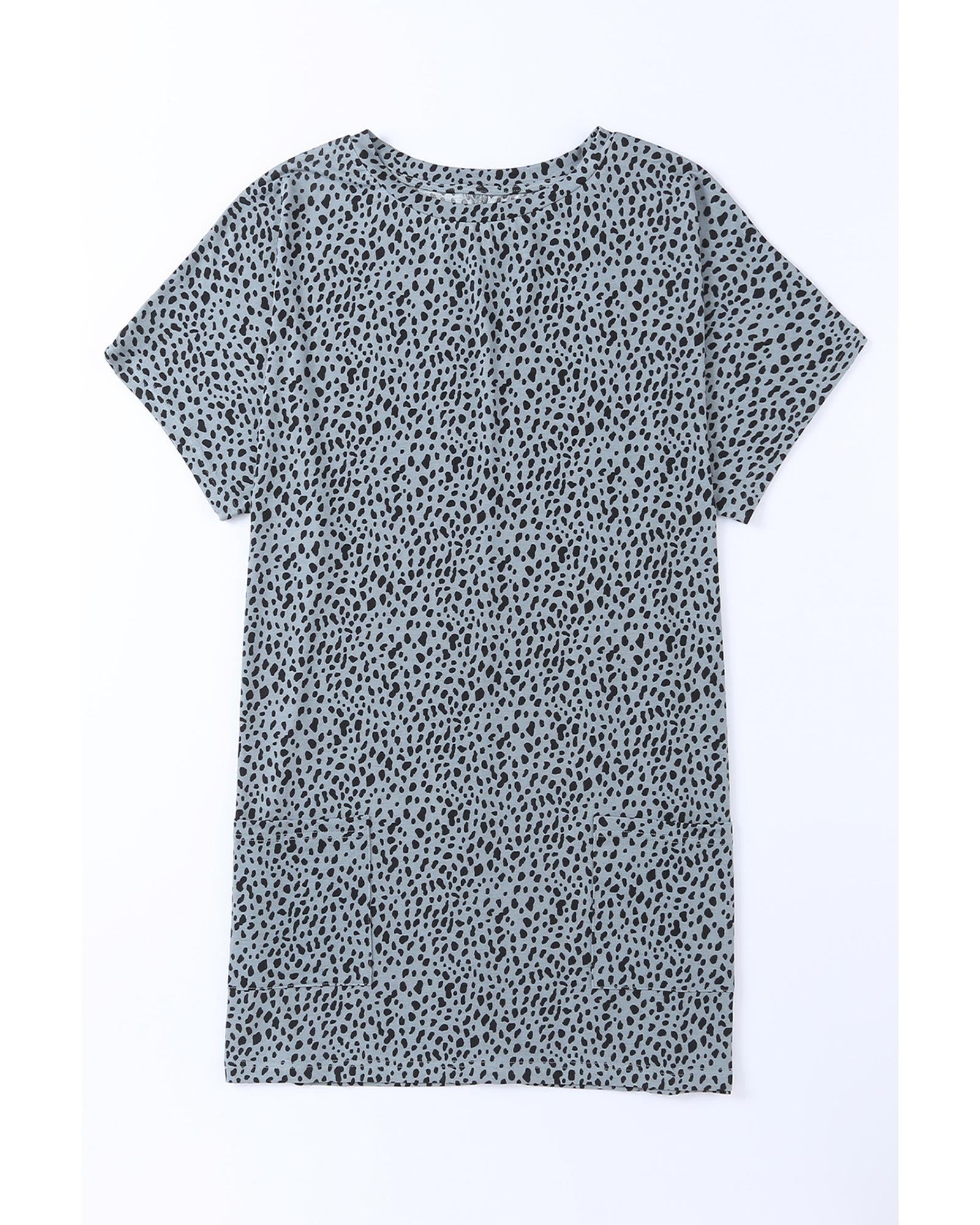 Azura Exchange Leopard Print Tunic Top with Side Pockets - S 5