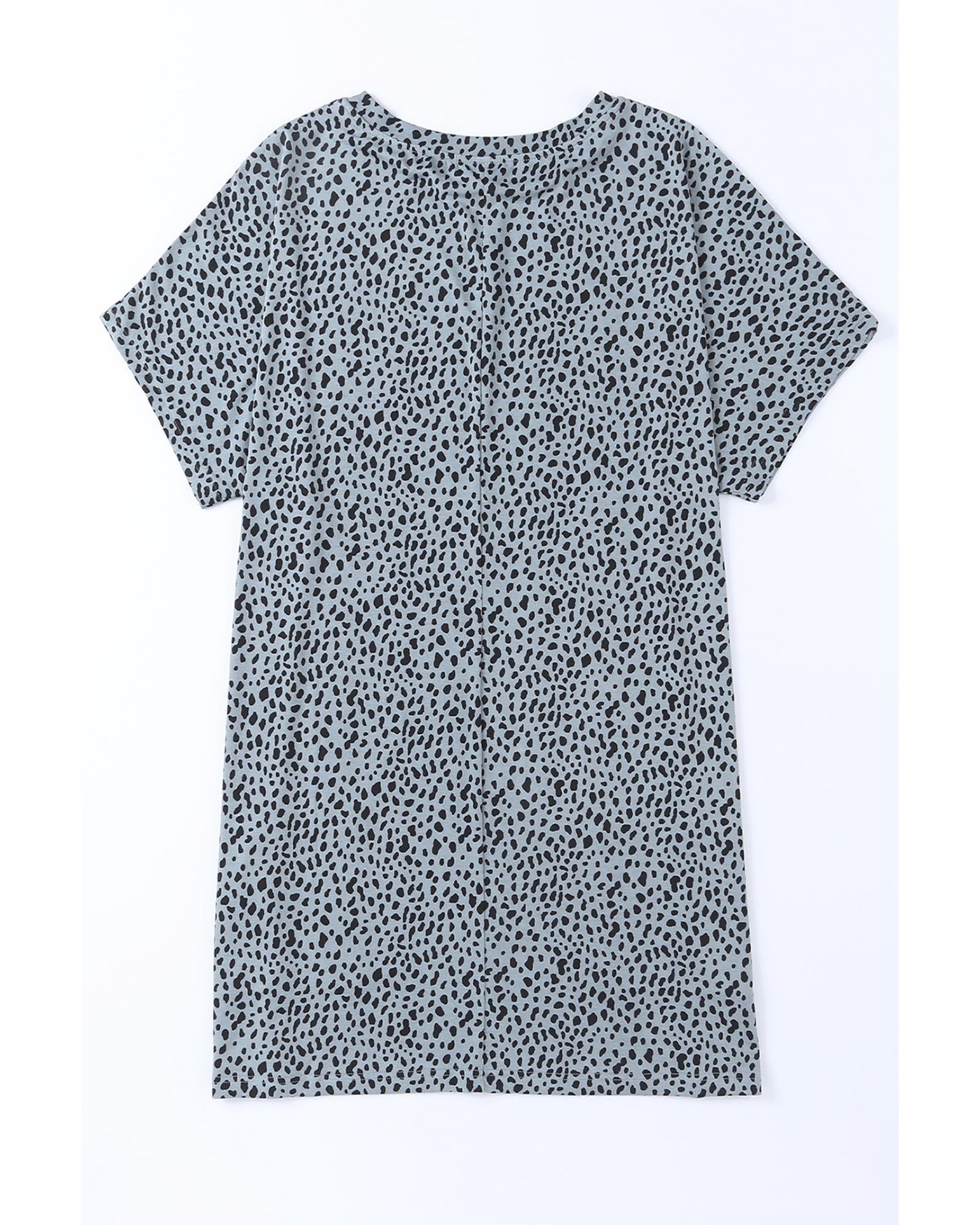 Azura Exchange Leopard Print Tunic Top with Side Pockets - S 6