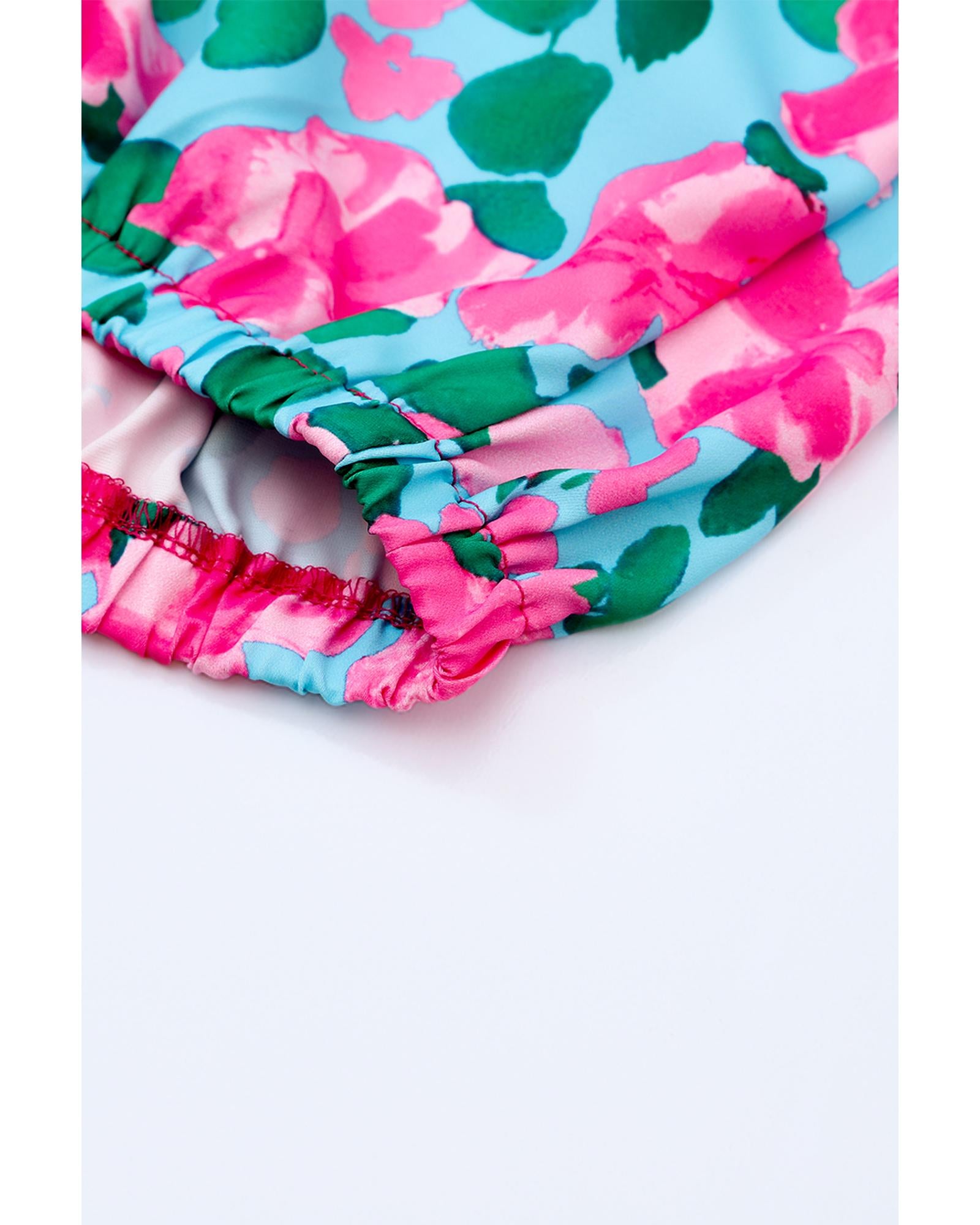 Azura Exchange Off-Shoulder Tiered Ruffle Blouse - S 8