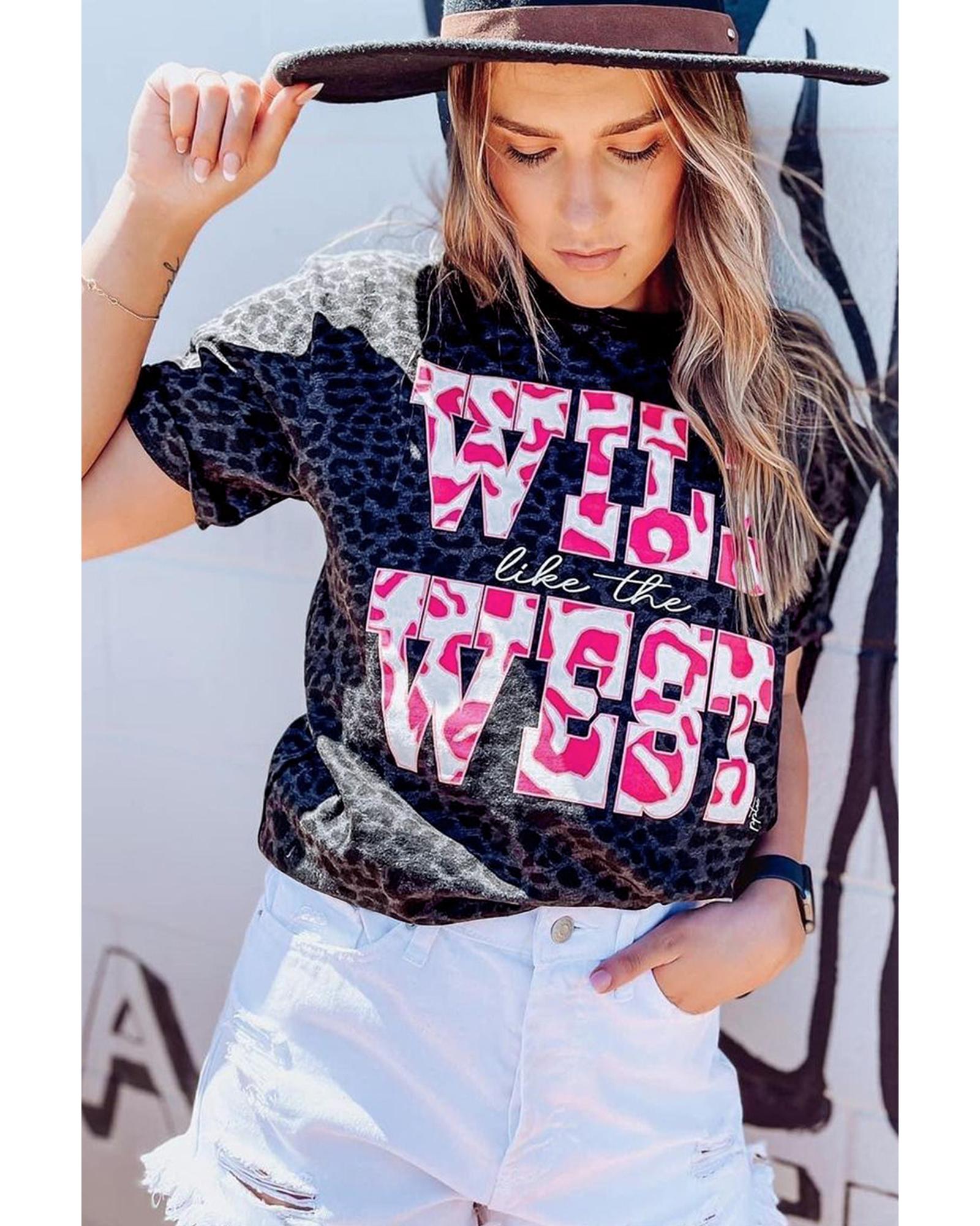 Azura Exchange Leopard Print Graphic Tee - S 5