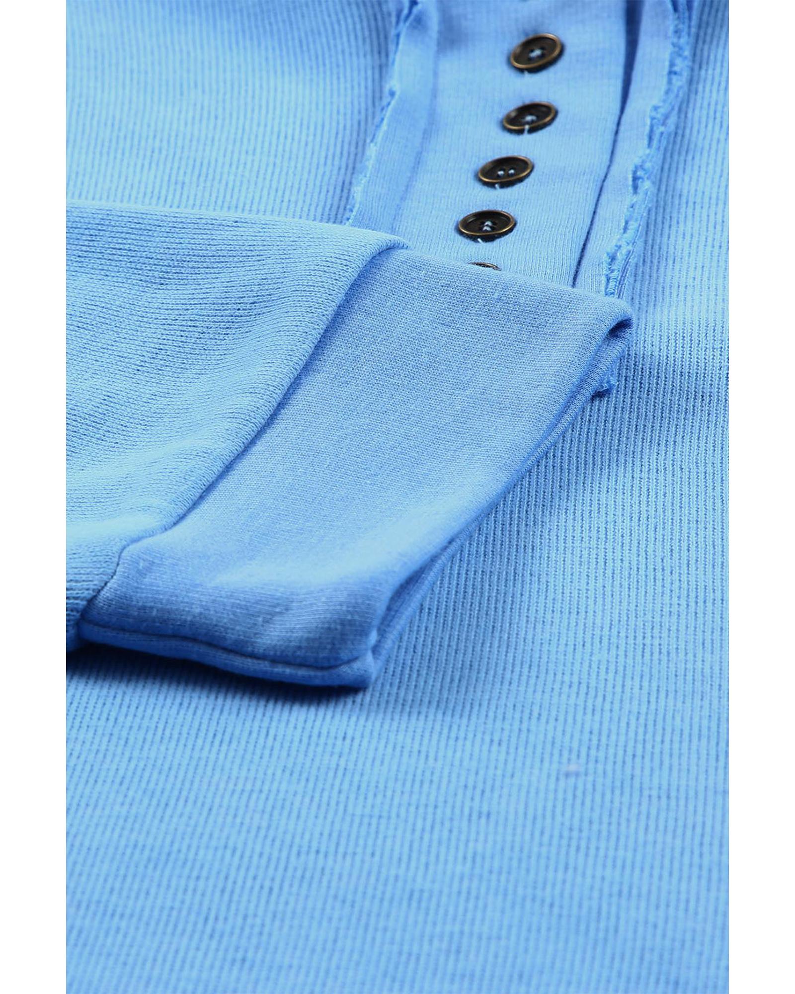 Azura Exchange Button Trim Hoodie - 2XL 5