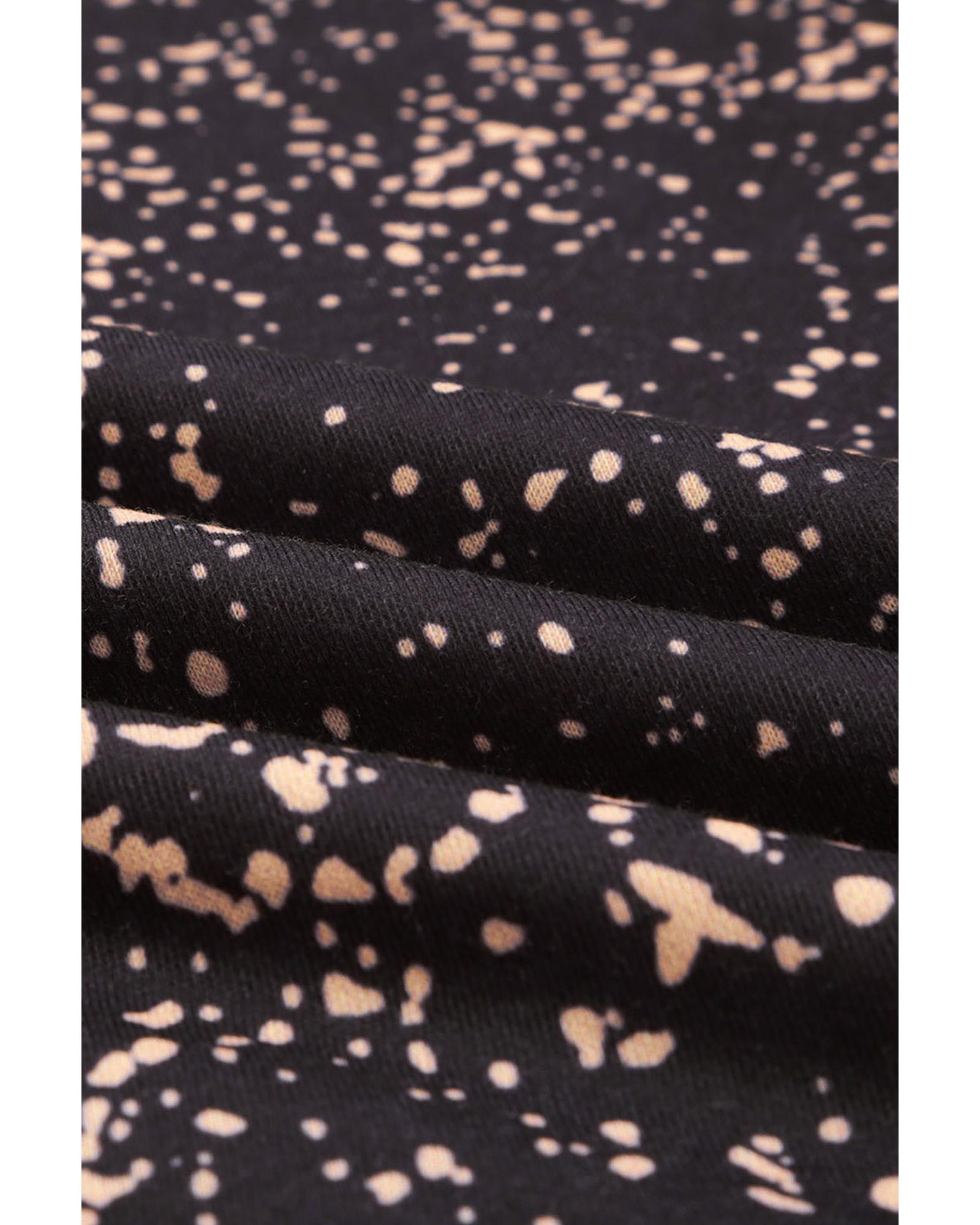 Black Bleached Sweatshirt - M 6