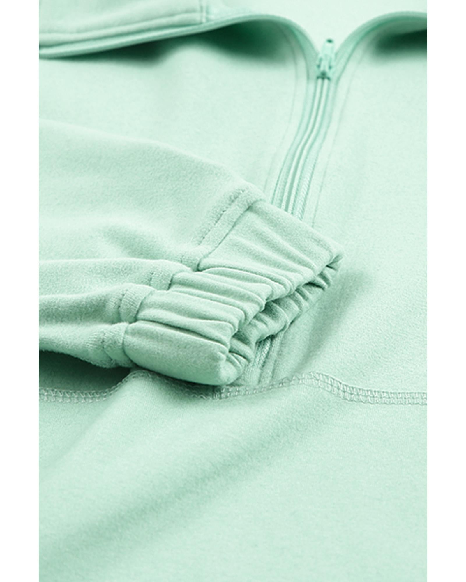 Azura Exchange Front Zip Pocket Sweatshirt - L 6