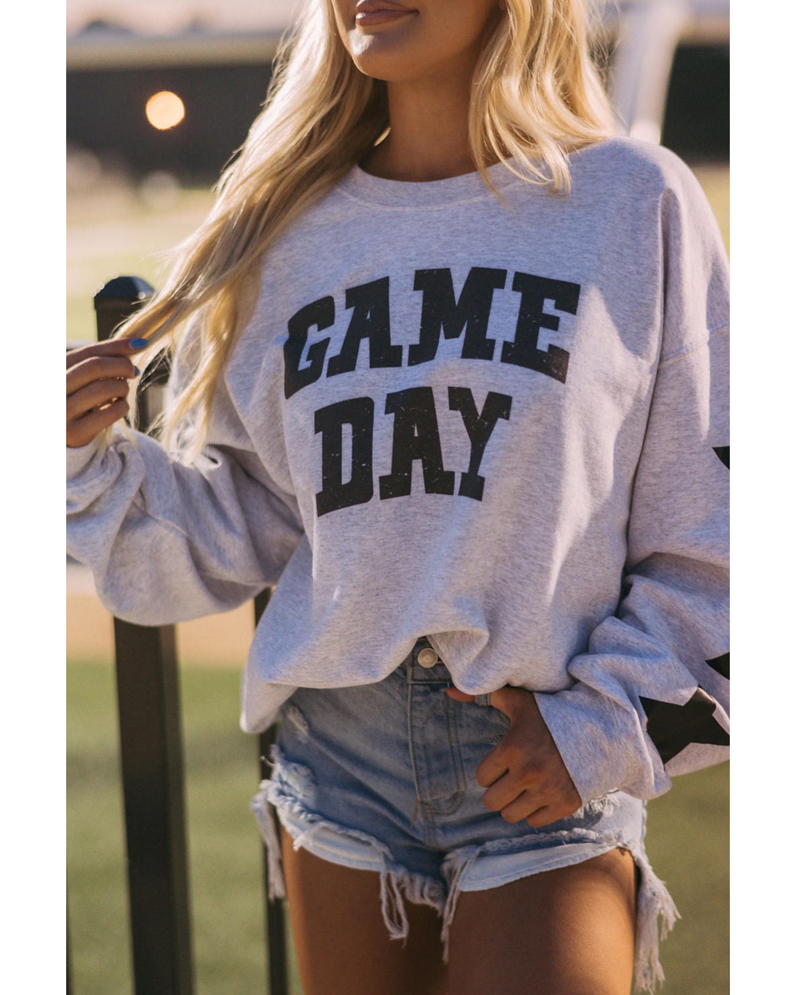 Game Day Graphic Sweatshirt - L