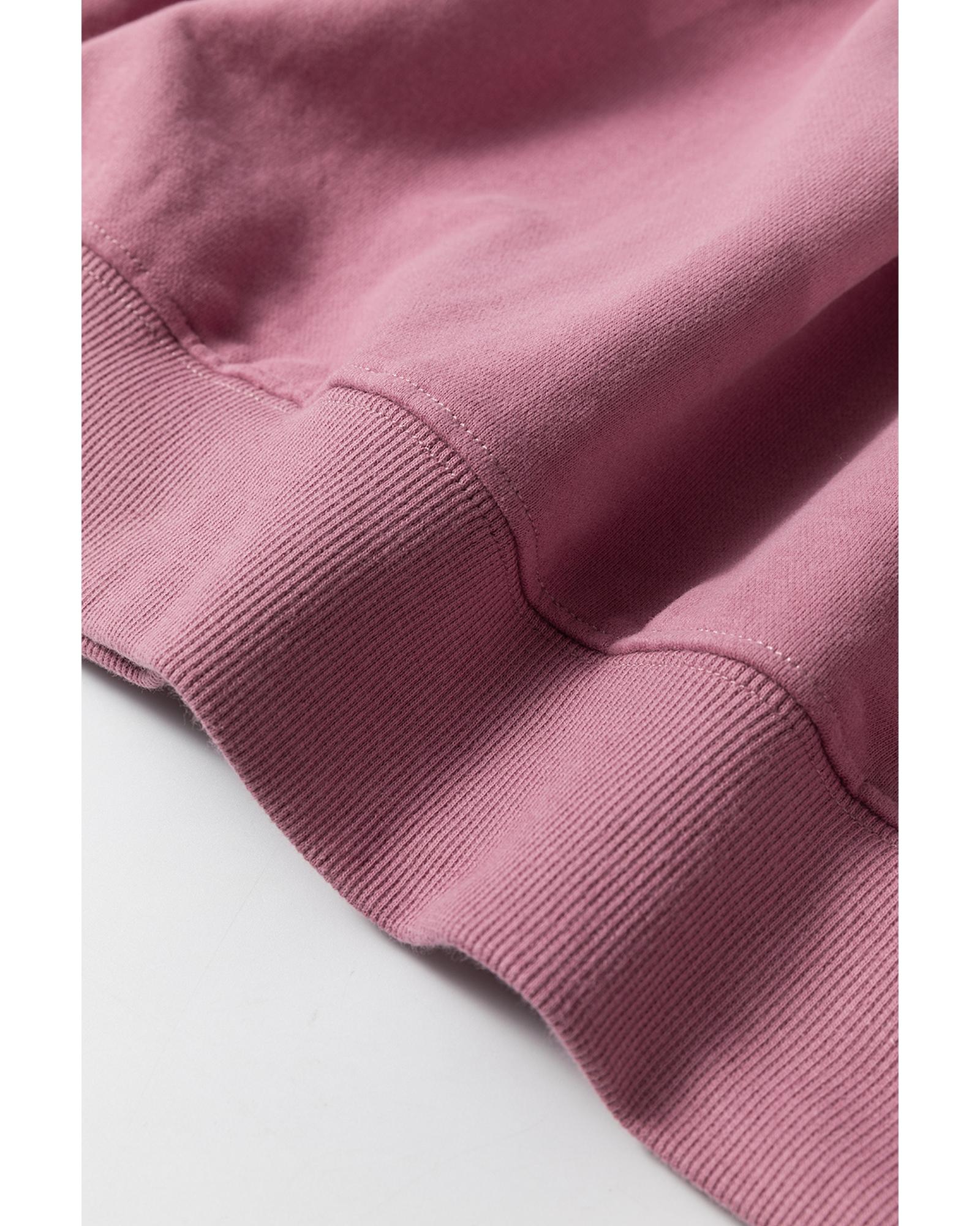 Valerian Plain Drop Shoulder Crewneck Pullover Sweatshirt - M