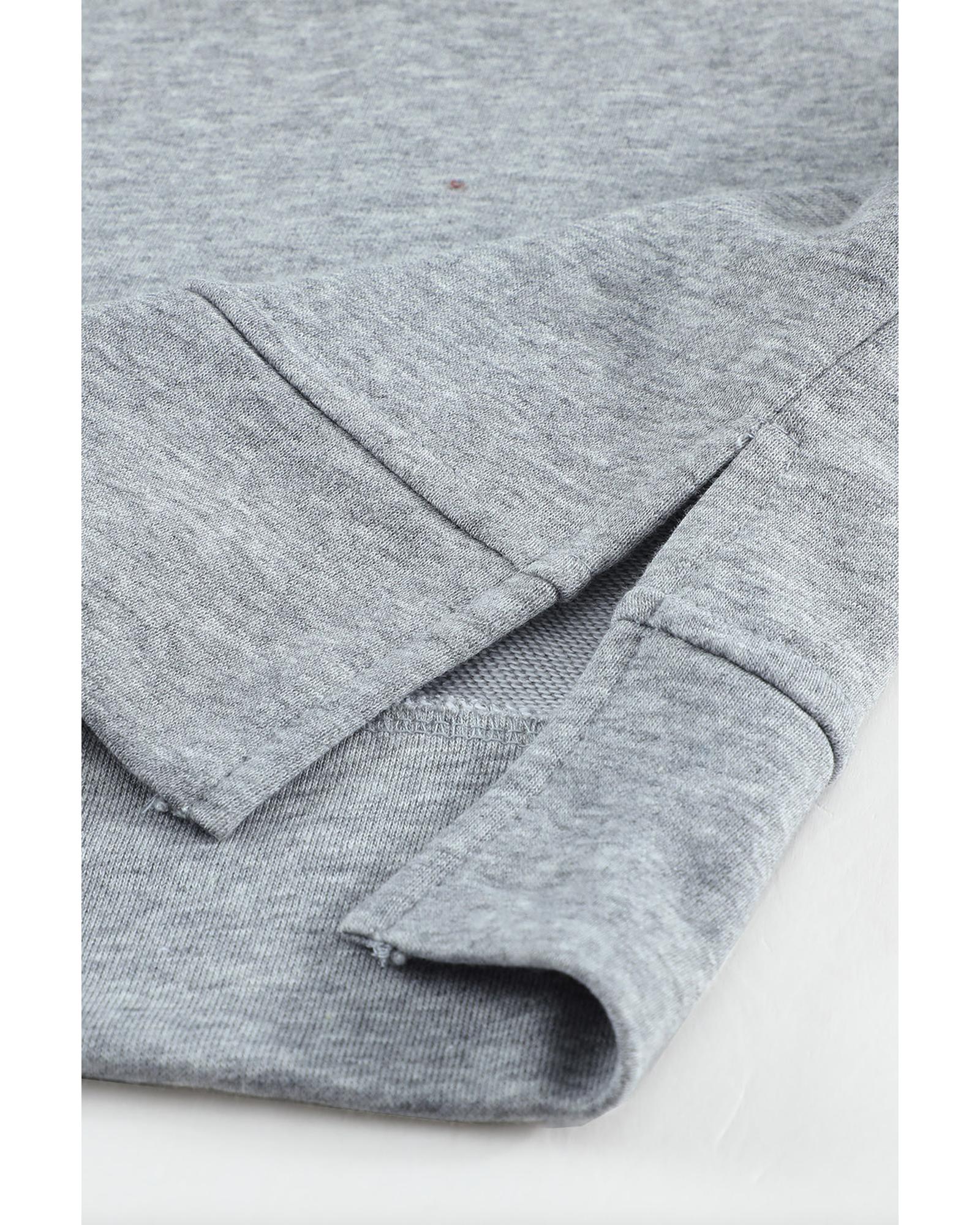 Azura Exchange Contrast Stitching Colorblock Sweatshirt - 2XL 3