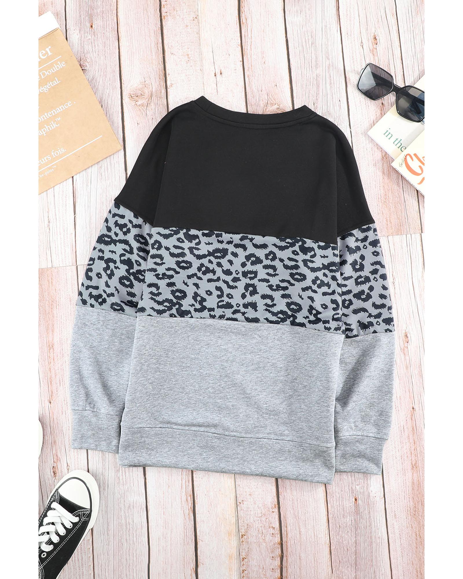 Azura Exchange Contrast Stitching Colorblock Sweatshirt - 2XL 4