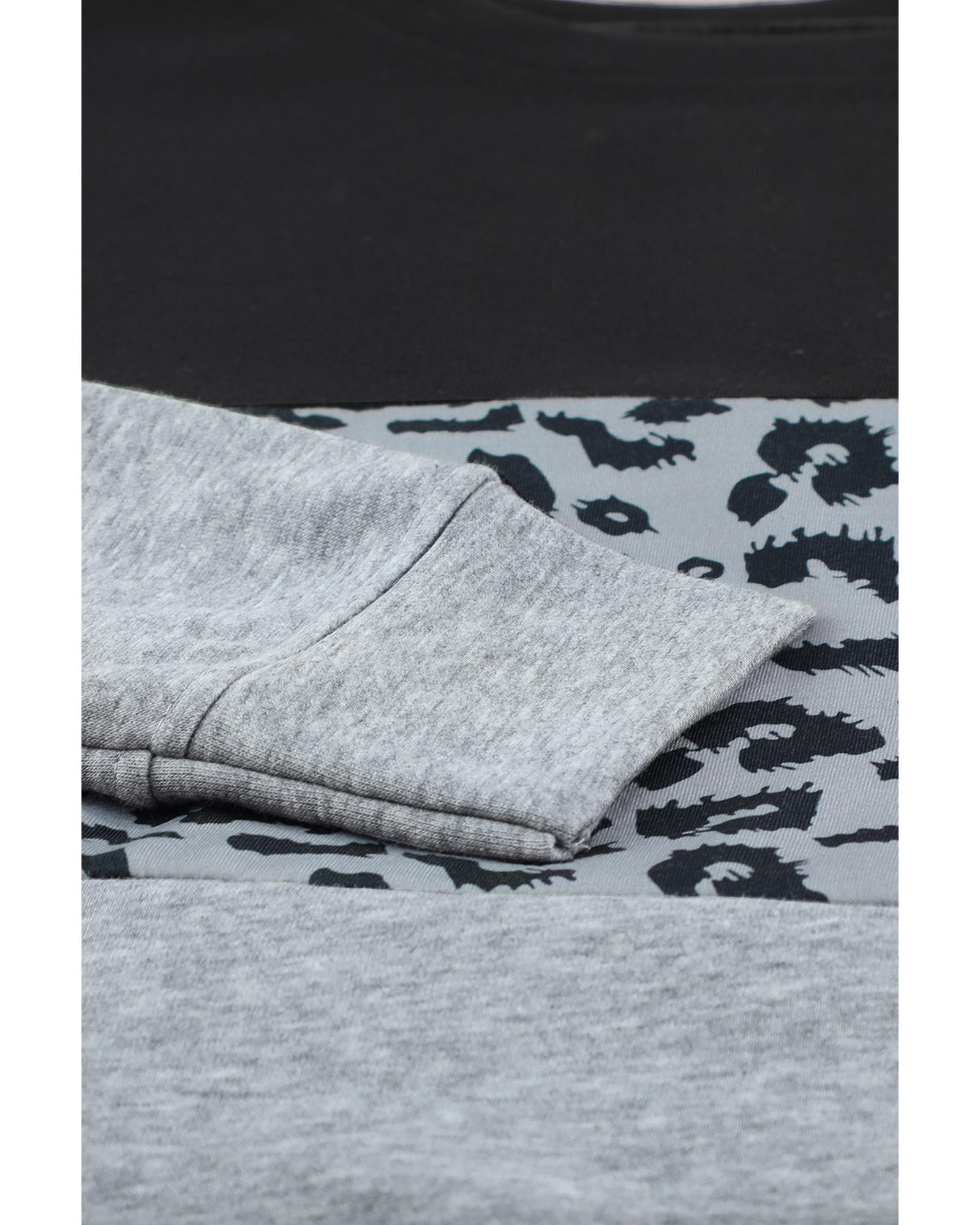 Azura Exchange Contrast Stitching Colorblock Sweatshirt - 2XL 6