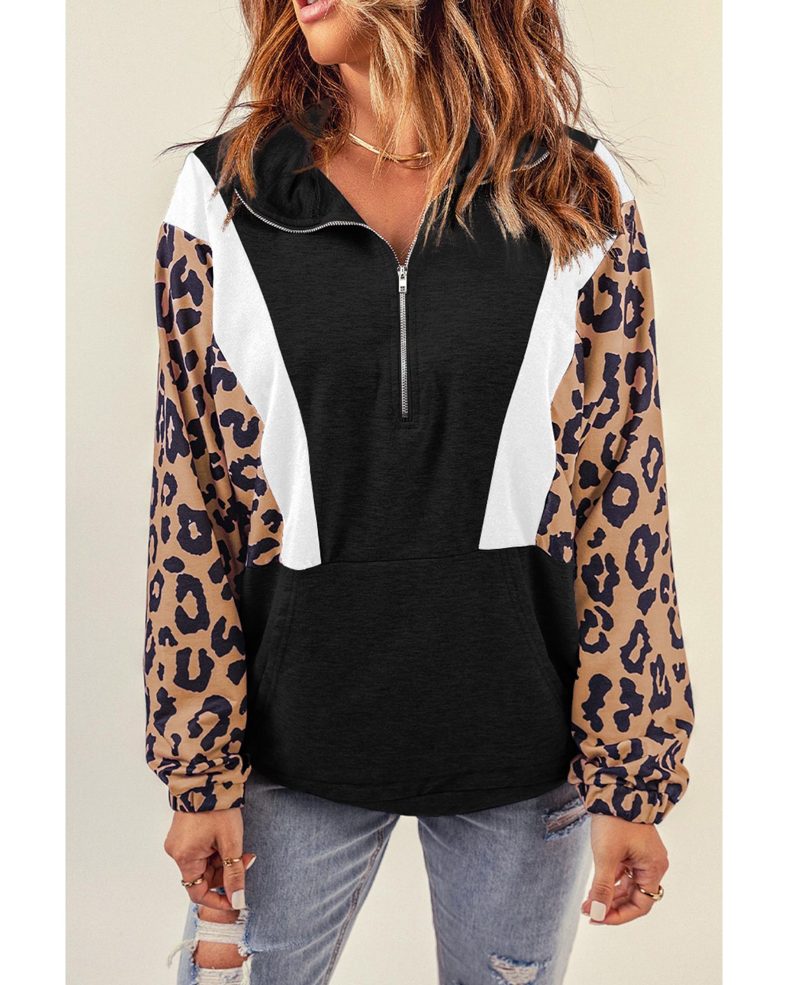 Azura Exchange Leopard Pullover Sweatshirt - 2XL 3