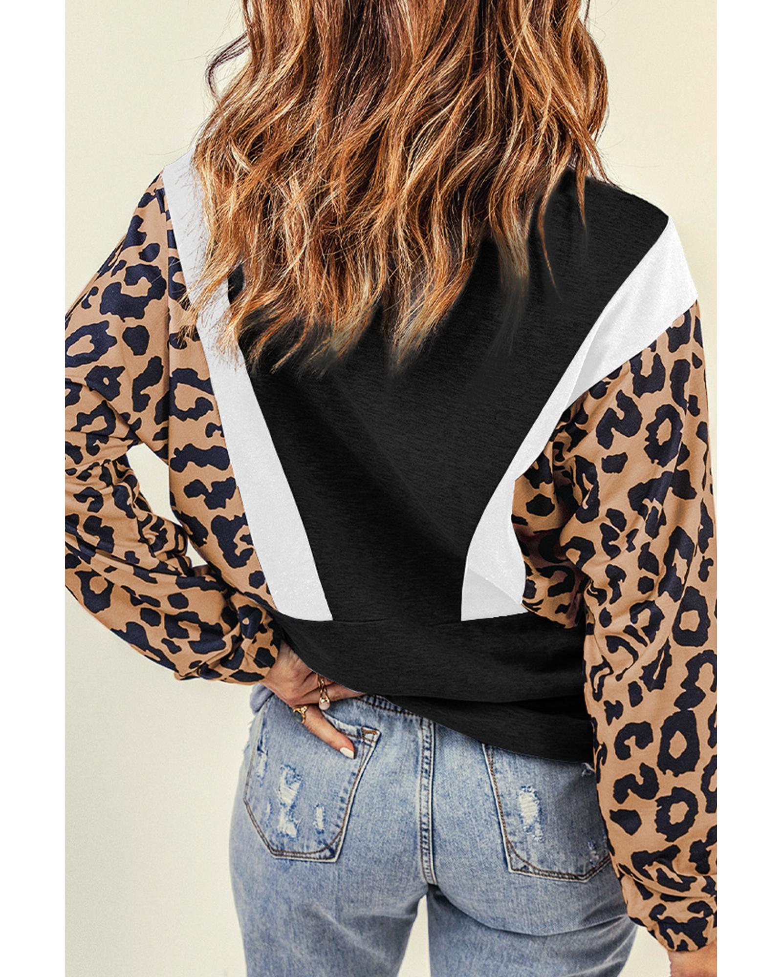 Azura Exchange Leopard Pullover Sweatshirt - 2XL 5