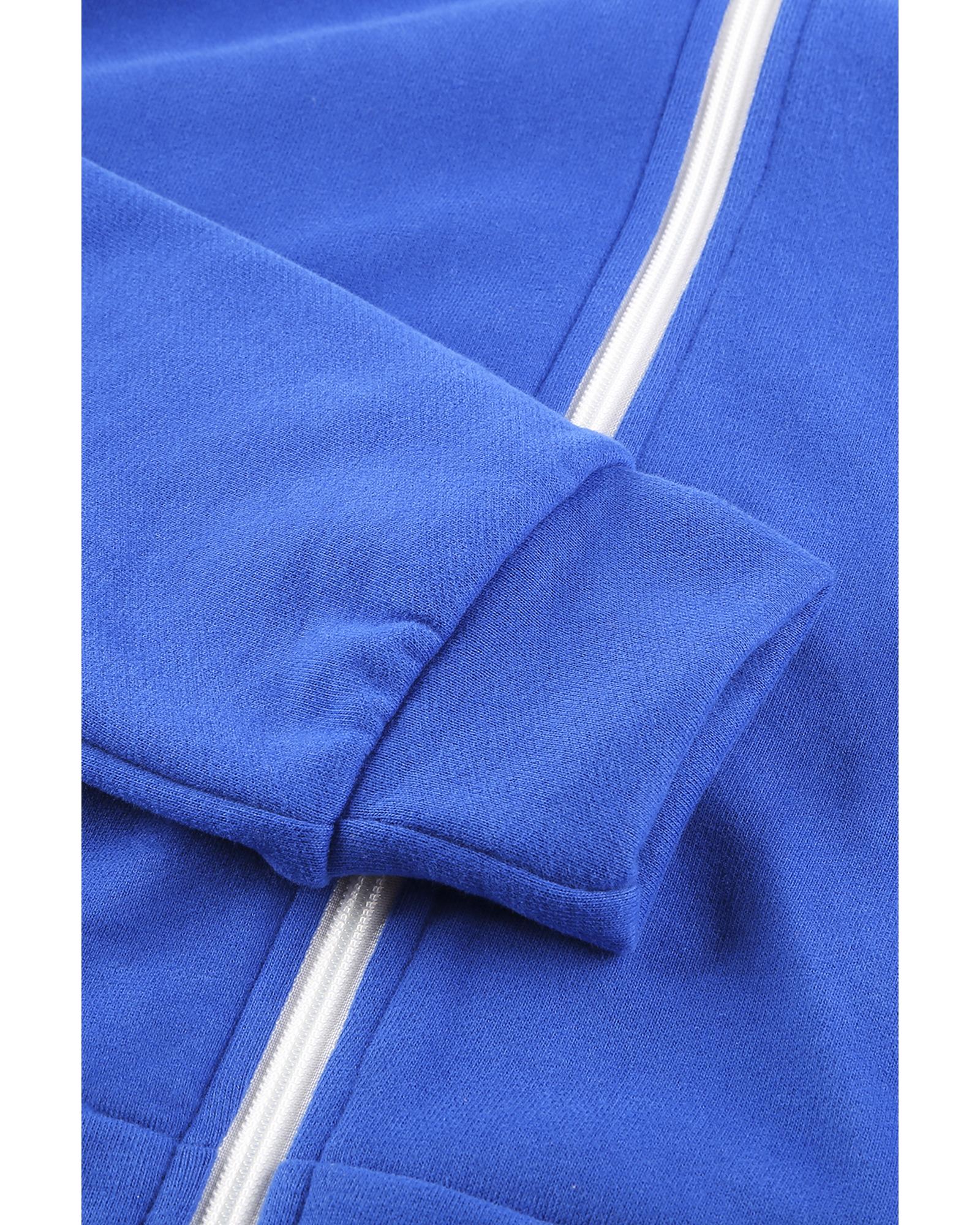 Azura Exchange Black Zip-up Hoodie Jacket - L 3