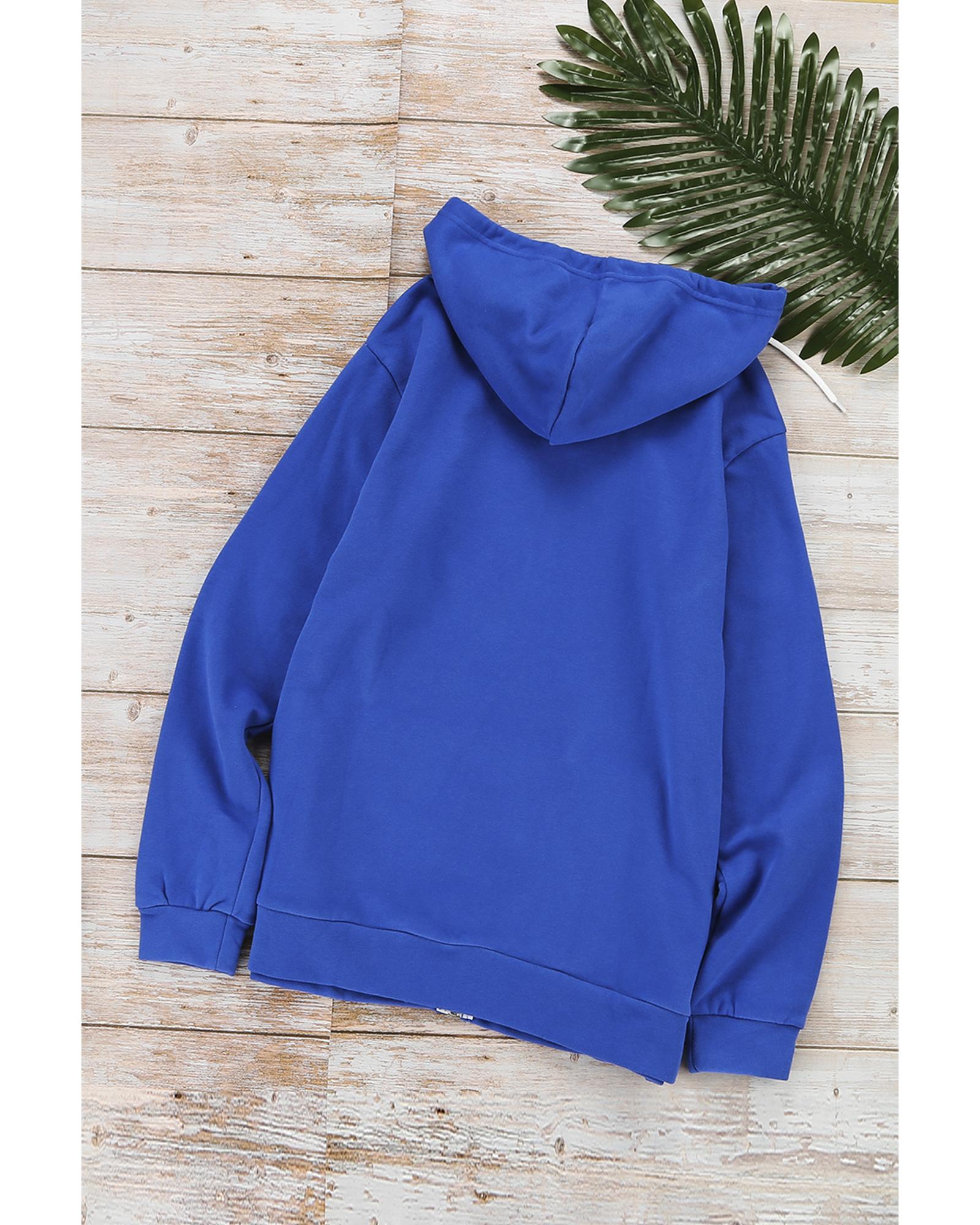 Azura Exchange Black Zip-up Hoodie Jacket - M 7