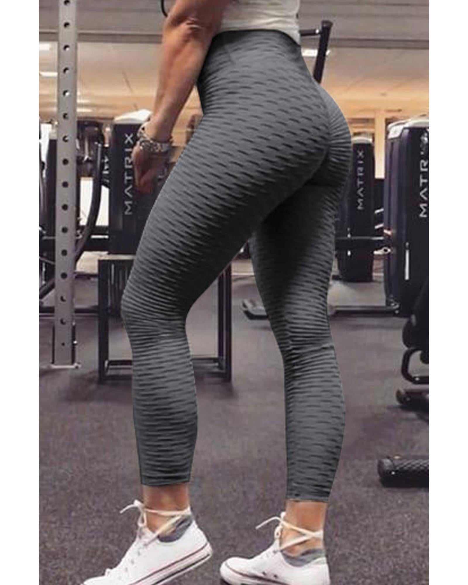 Gray Perfect Shape Leggings - M 8