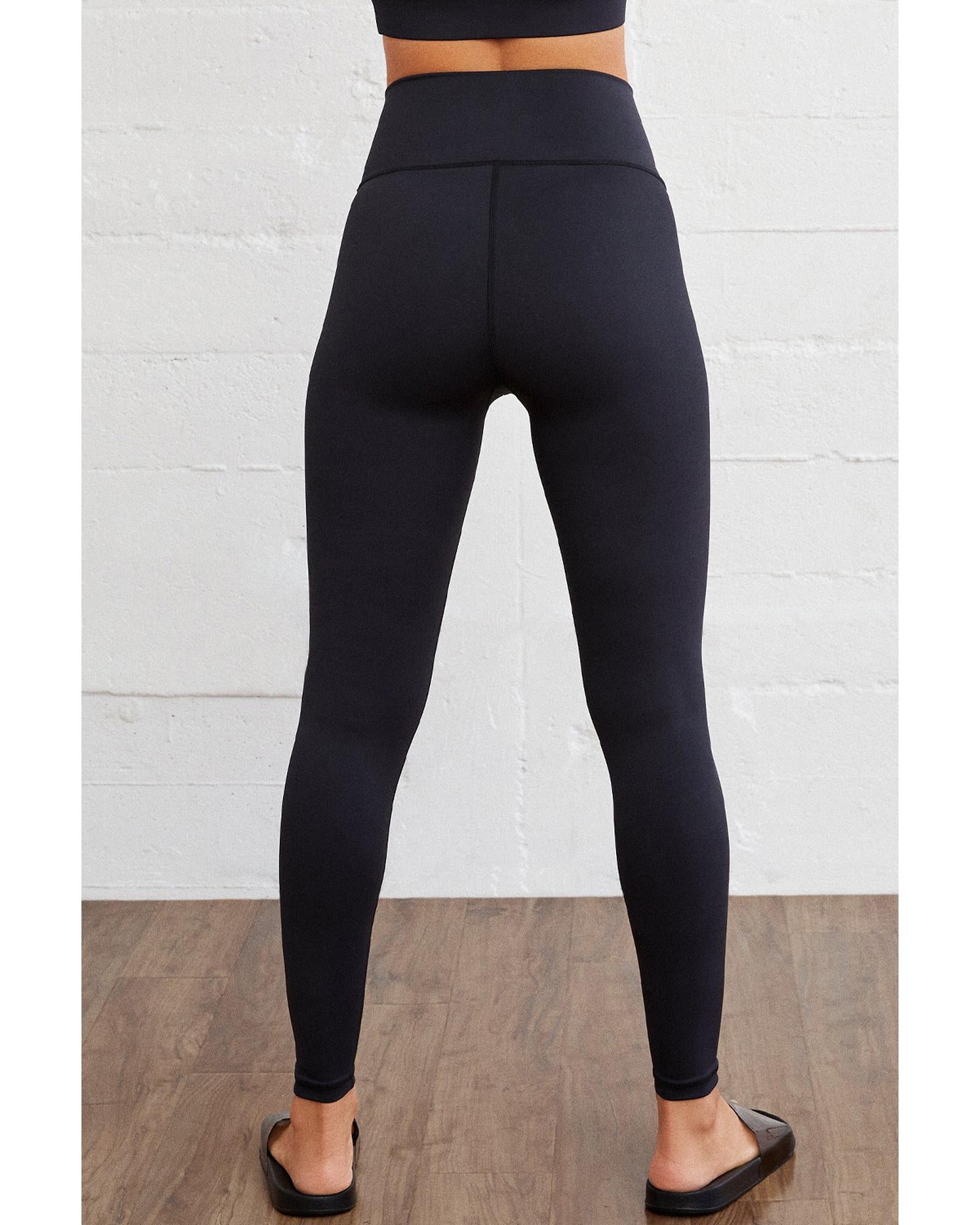 Azura Exchange Black Arched Waist Seamless Active Leggings - XL 6