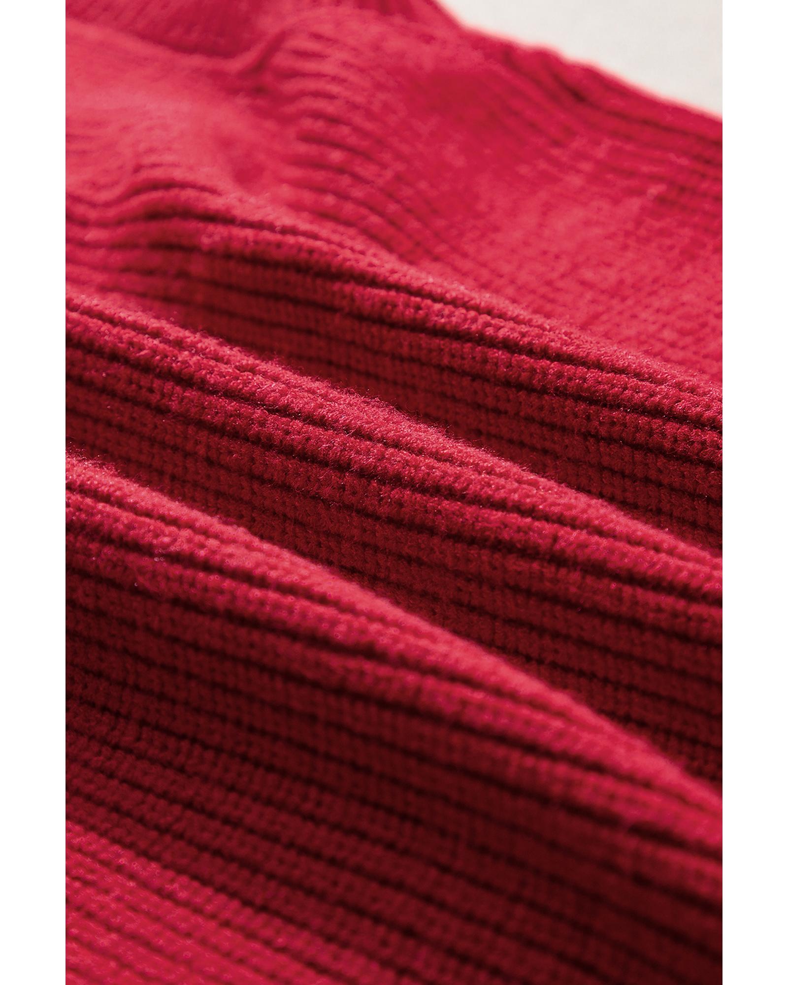 Racing Red Game Day Rugby Football Season Sweater Vest - XL 3