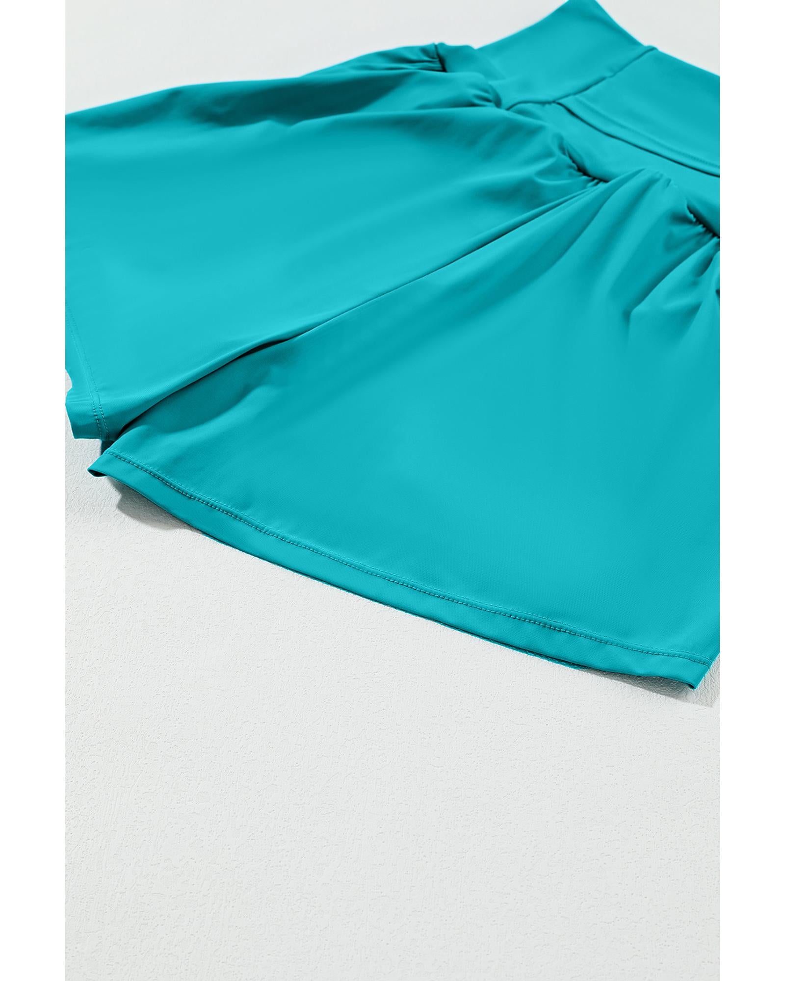 Skobeloff Pocketed Wide Waistband Swim Shorts - S 4