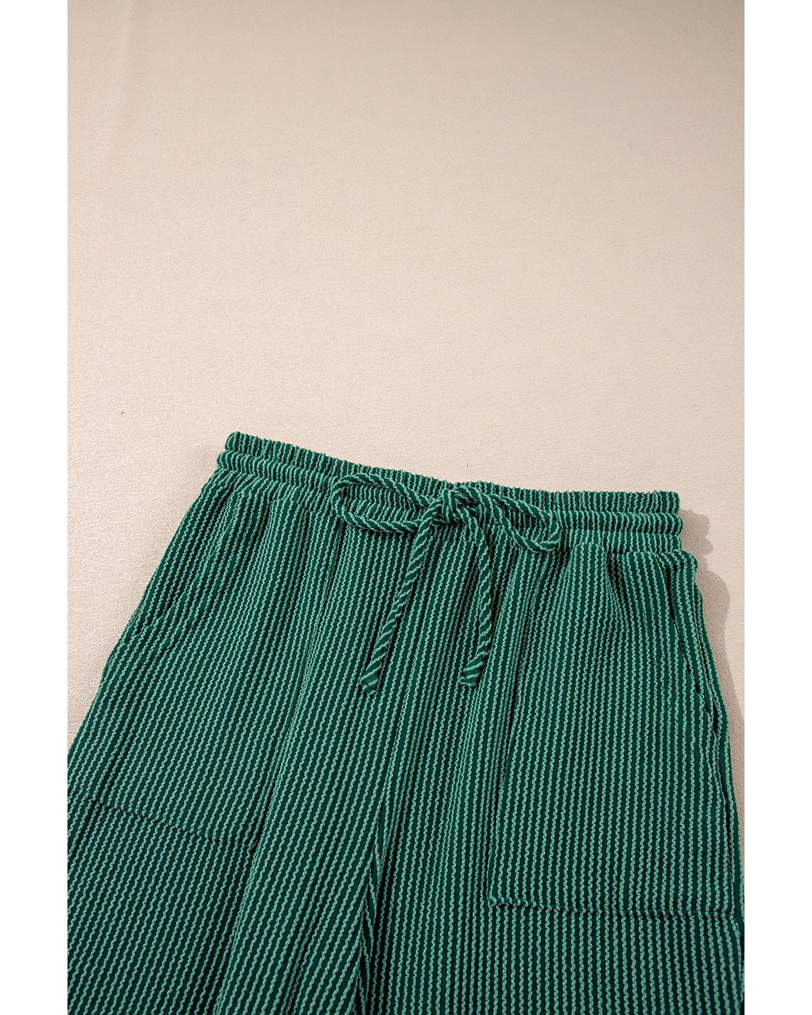 Evergreen JOLLY Corded Long Sleeve Top and Pockets Pants Set - XL 6