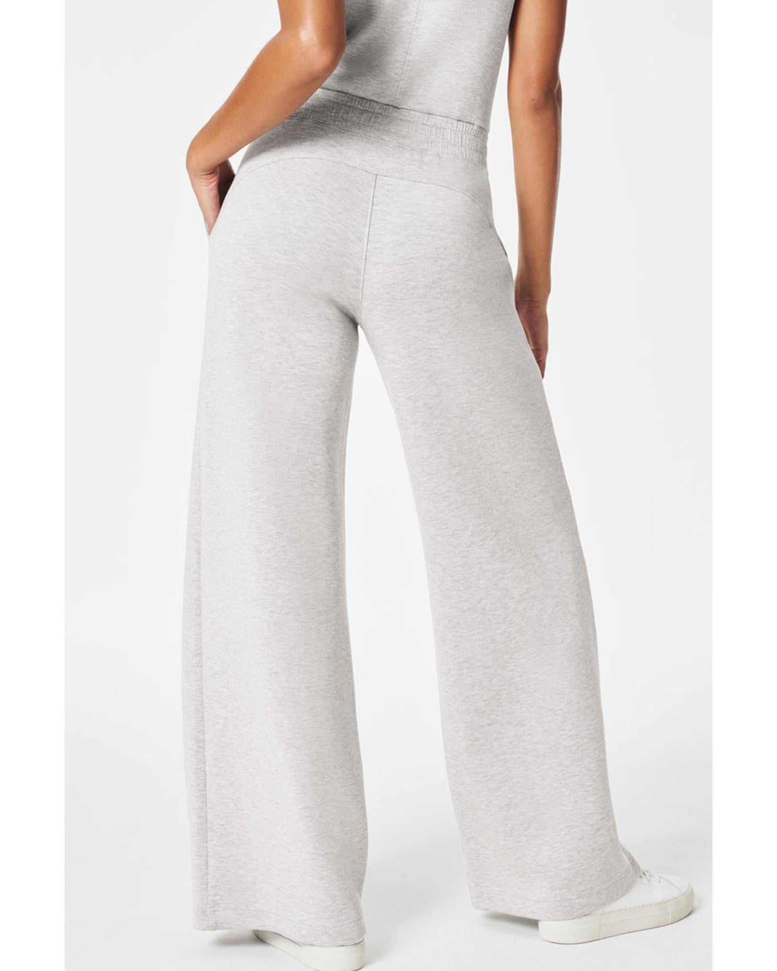 Light Grey Solid Color Crew Neck Drawstring High Waist Sleeveless Jumpsuit - M 5