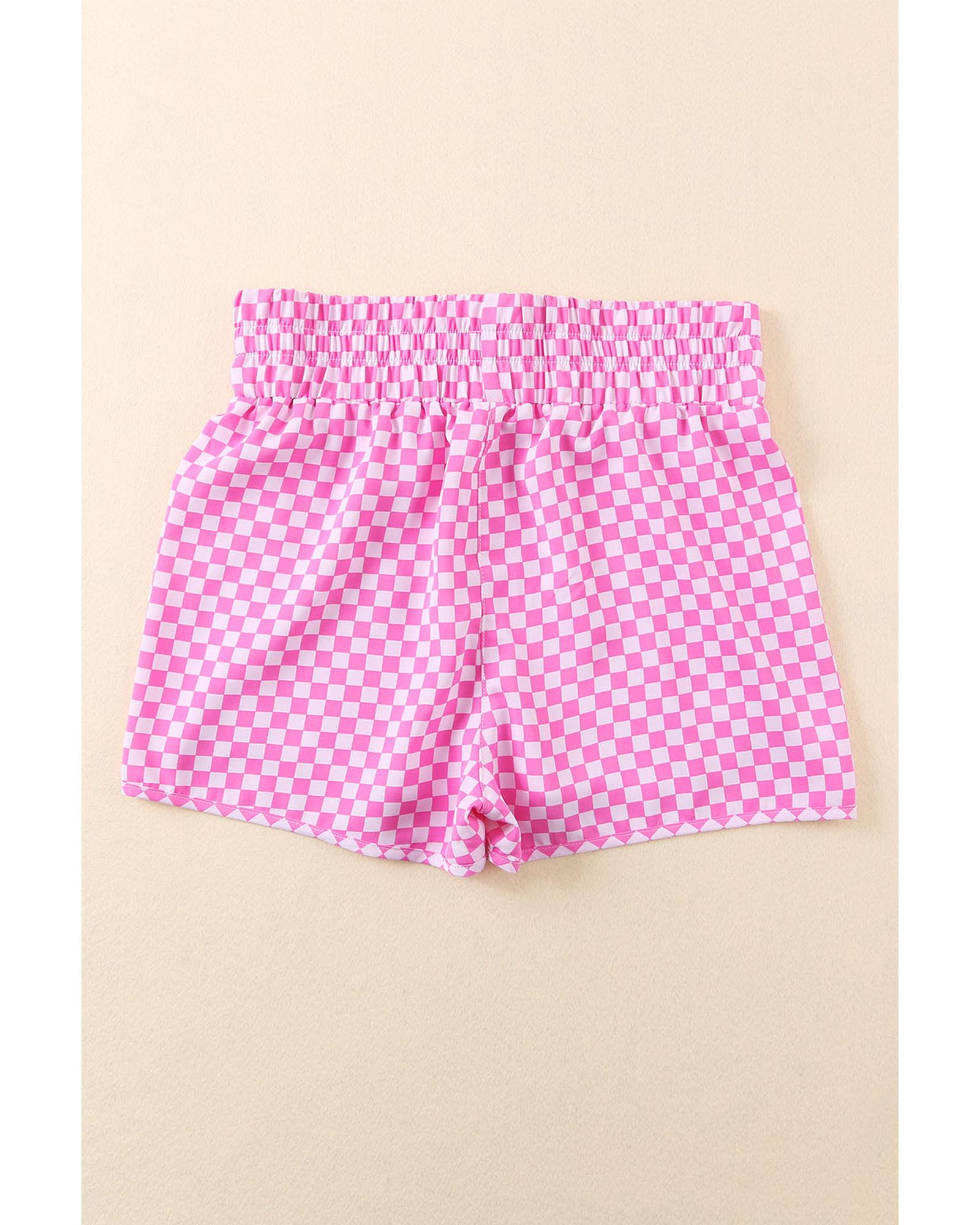 Azura Exchange High Waisted Plaid Athletic Shorts - XL 4