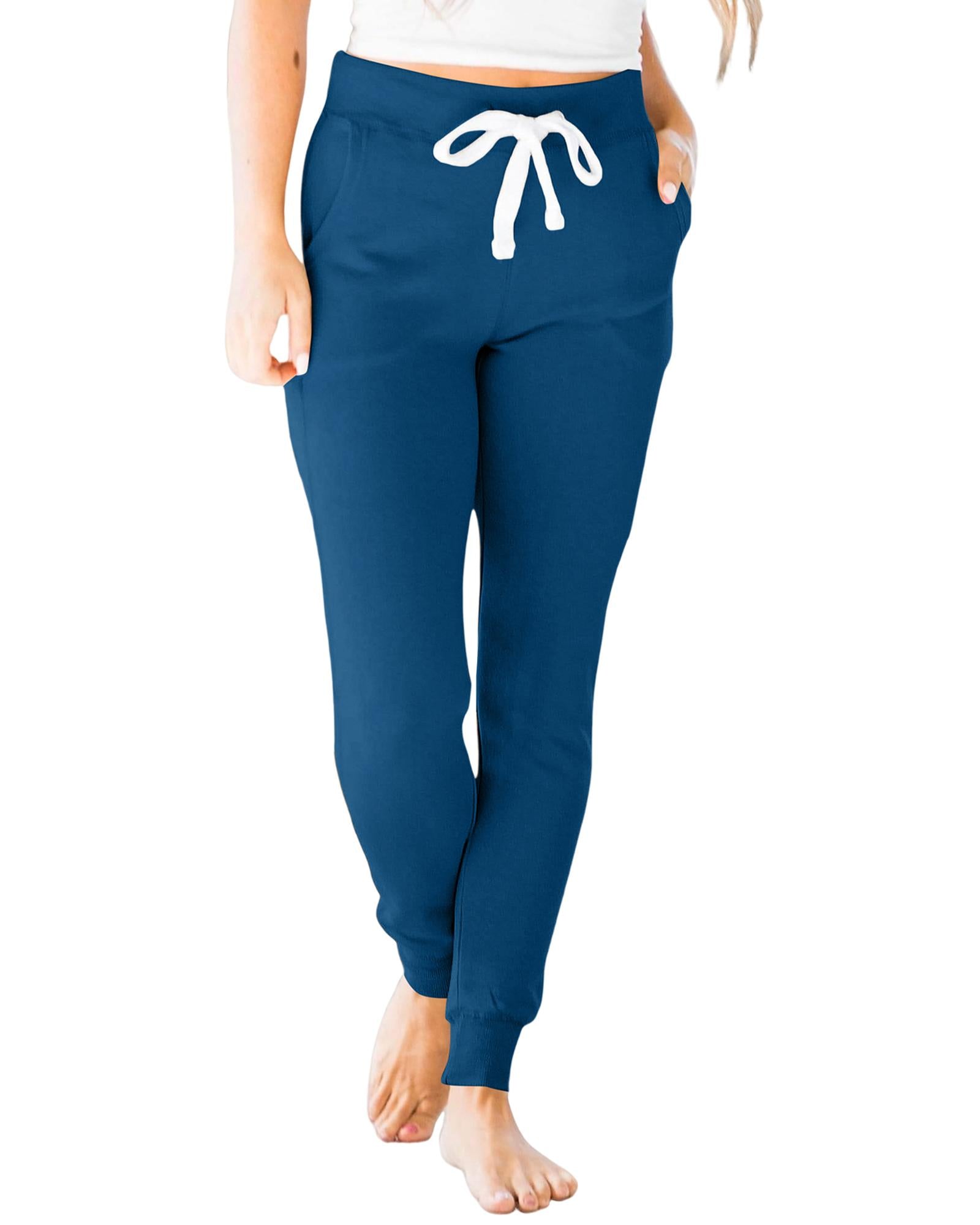 Drawstring Waist Pocketed Joggers - S 8
