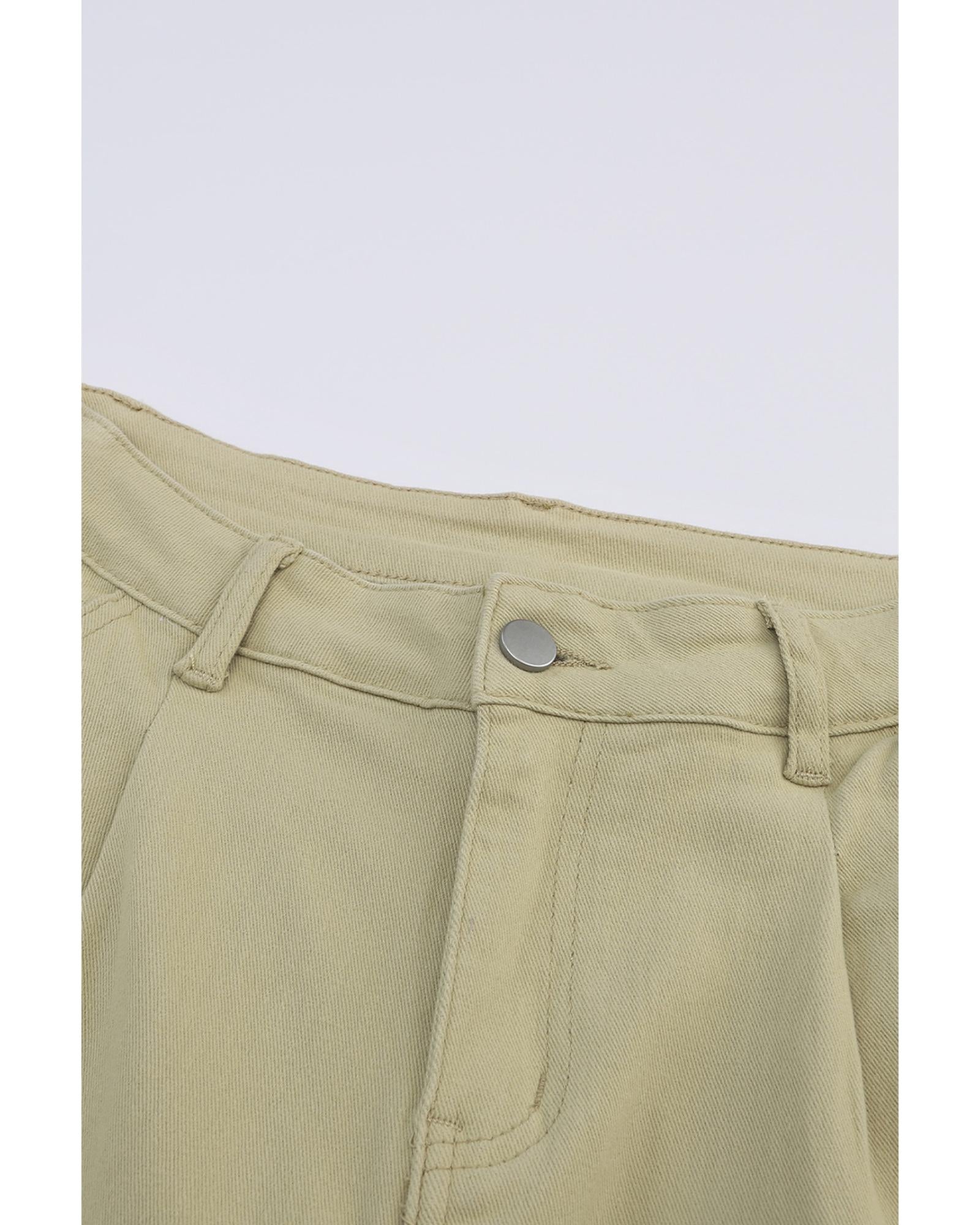 Azura Exchange Solid High Waist Casual Pants - 8 US 4