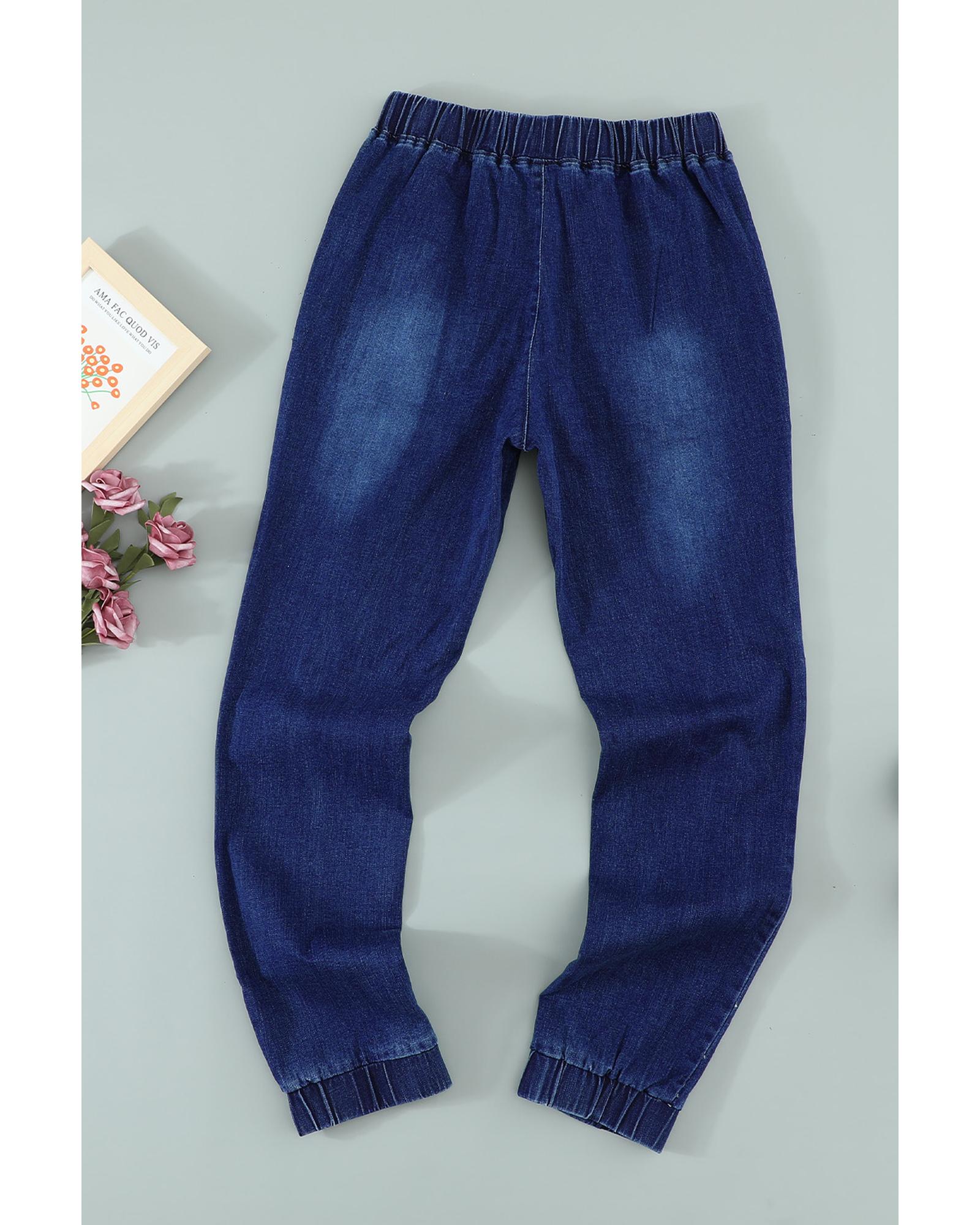 Azura Exchange Drawstring Pocketed Joggers - M 5