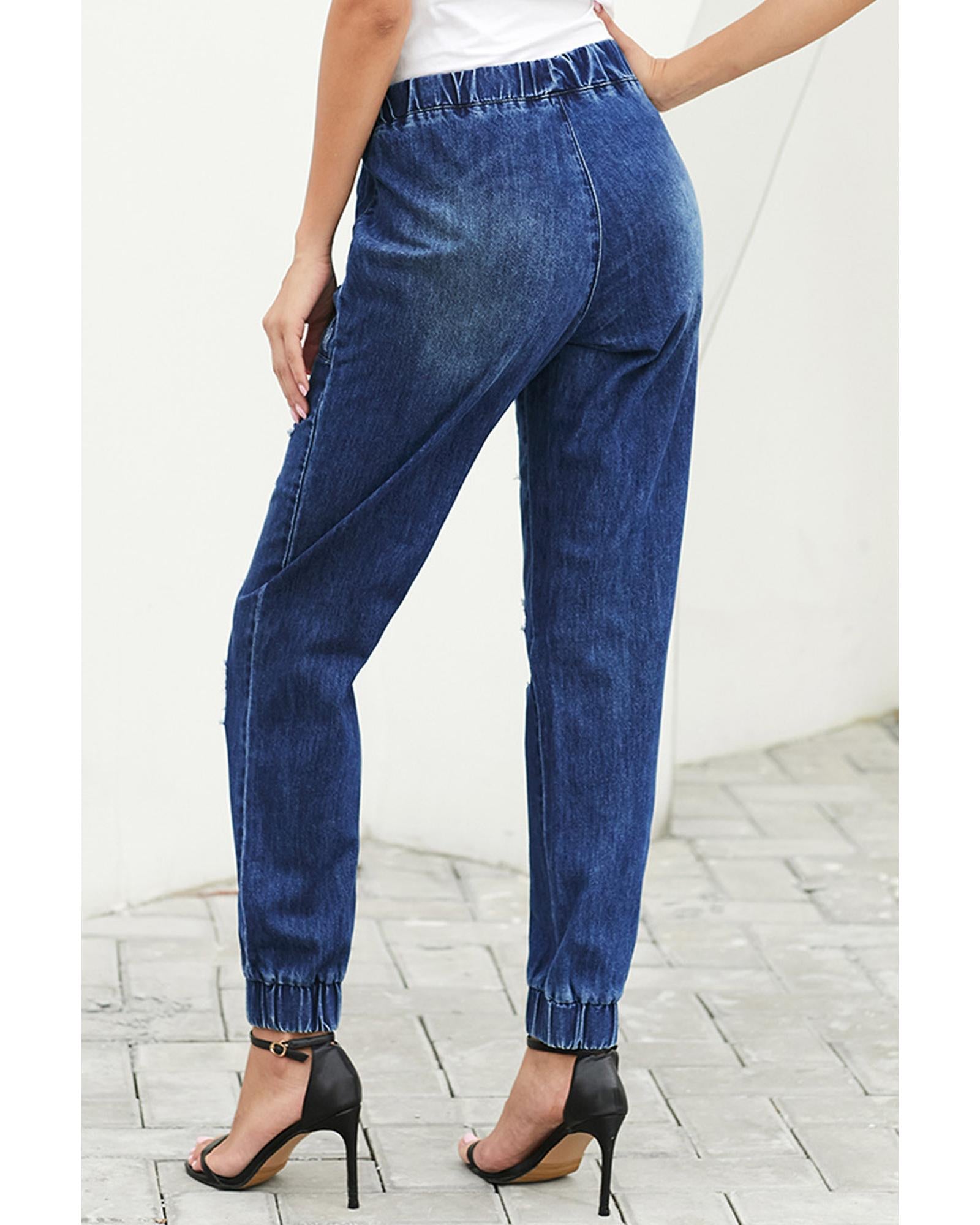 Azura Exchange Drawstring Pocketed Joggers - M 6
