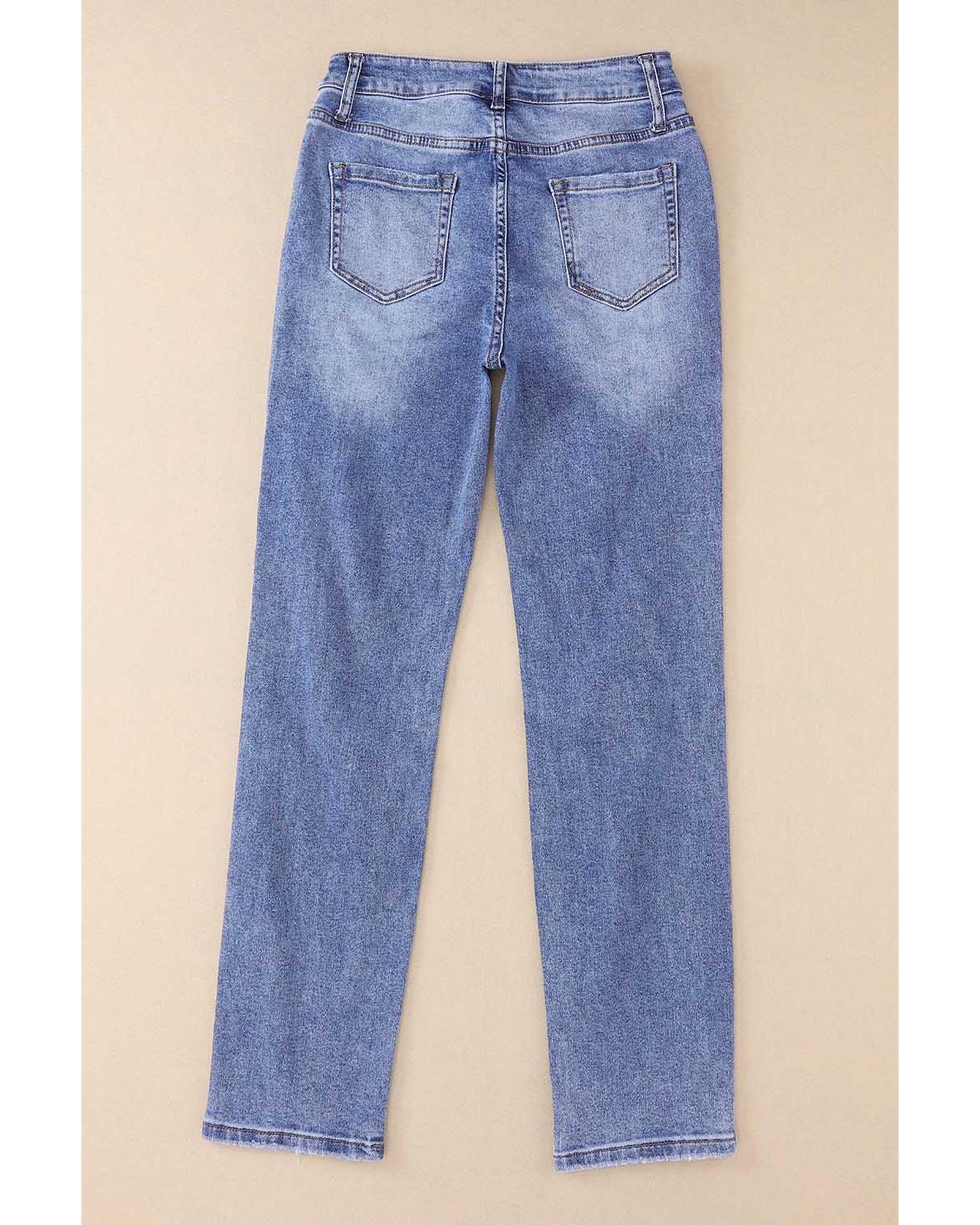 Azura Exchange Destroyed Boyfriend Jeans - 16 US 3