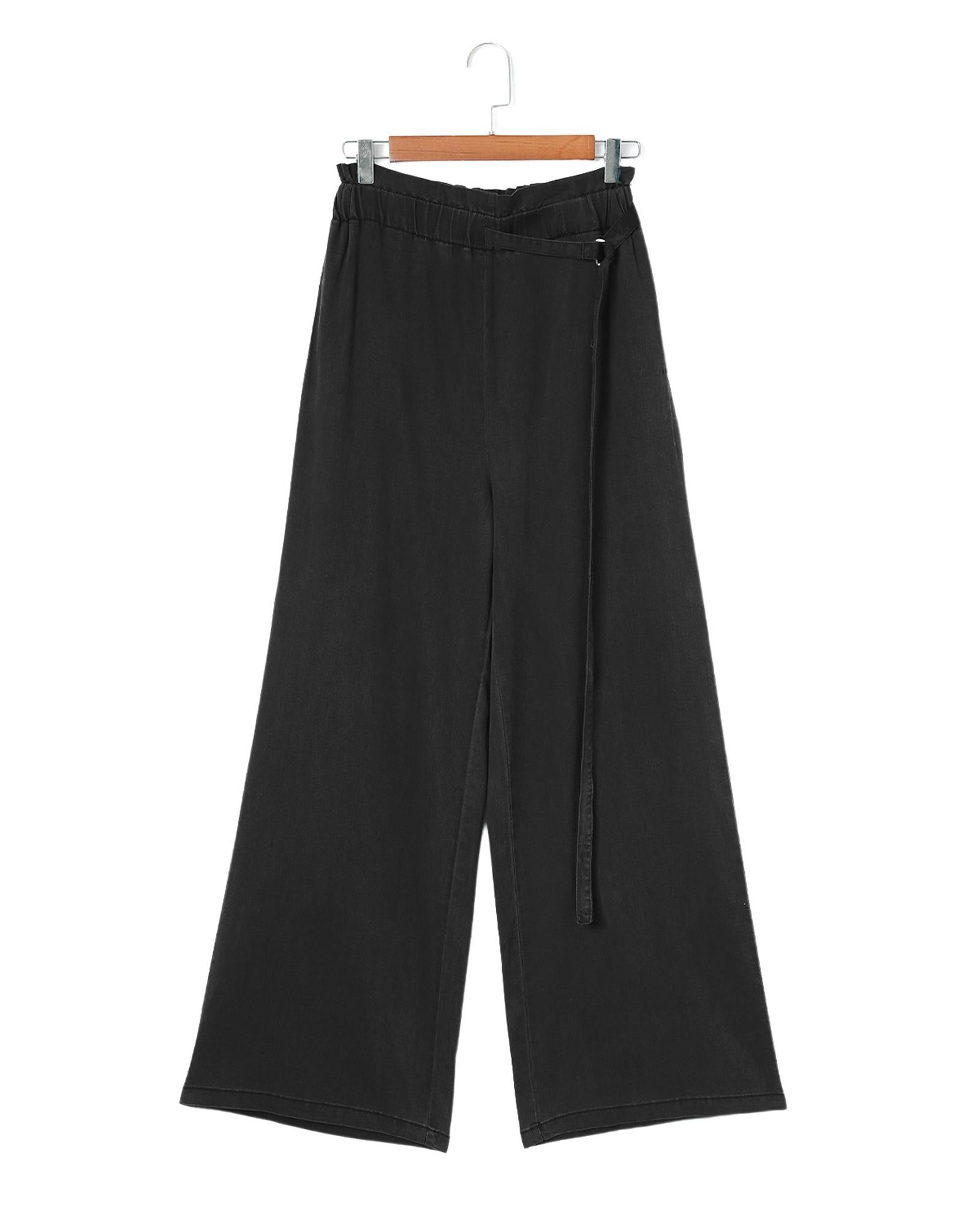 Azura Exchange Pocketed Wide Leg Tencel Jeans - 16 US 6