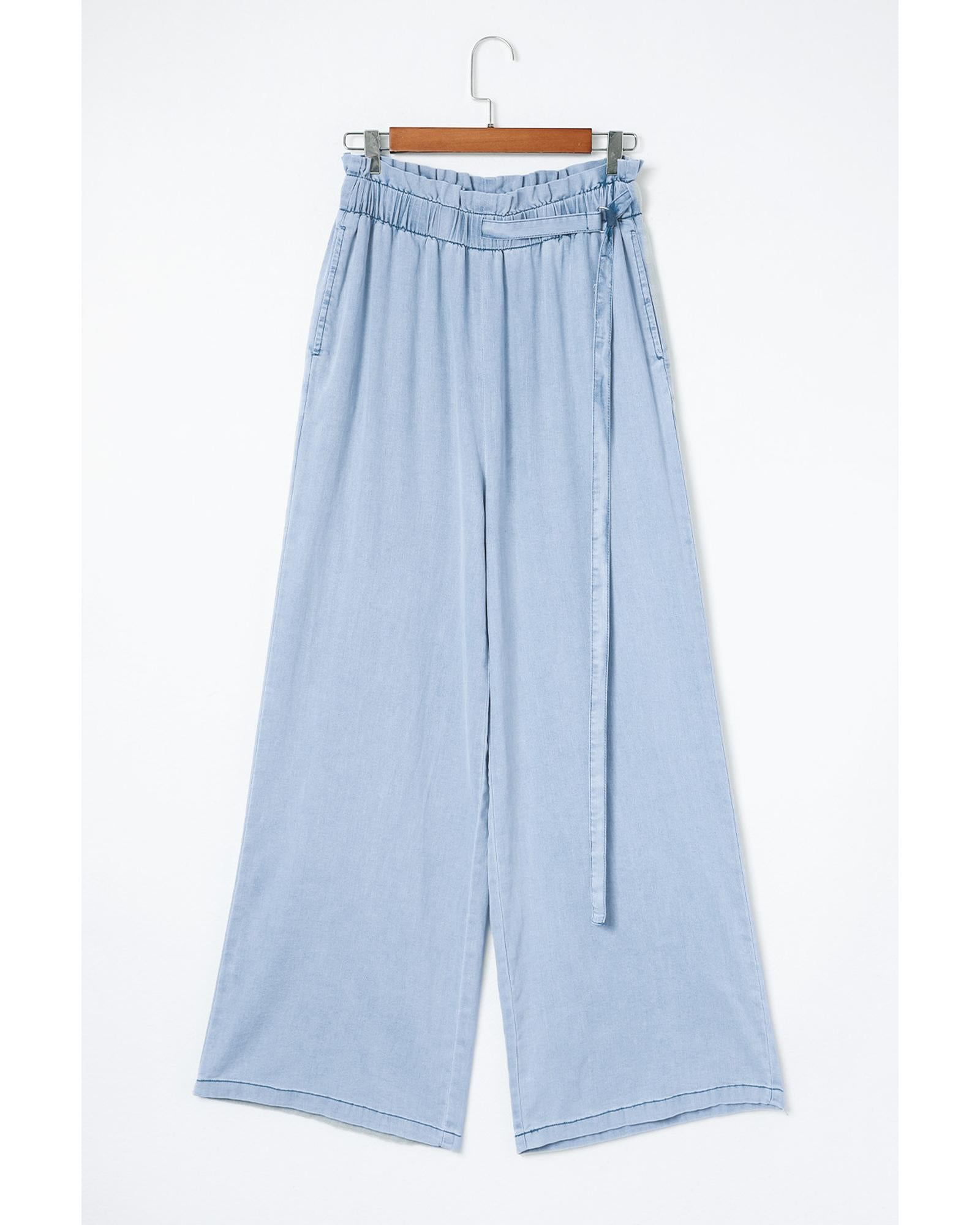Azura Exchange High Waist Wide Leg Tencel Jeans - 16 US 3